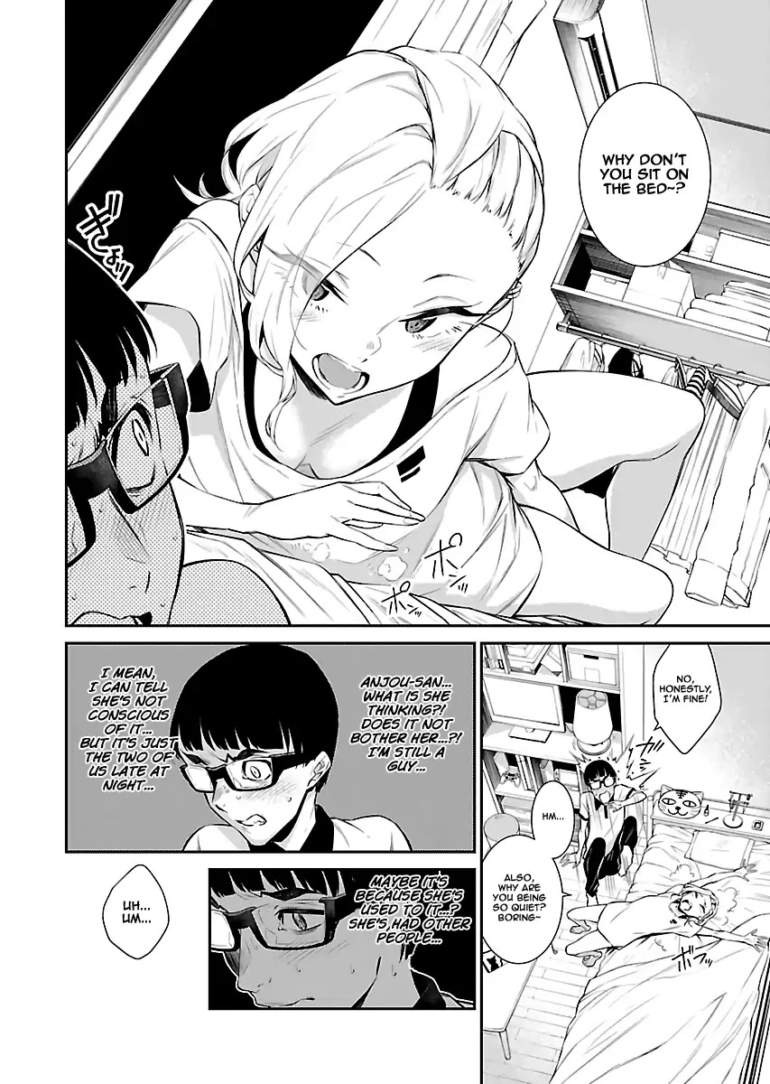 Yancha Gal no Anjou-san Chapter 18 page 4 - Chapter 18: Anjou-san Wants Him to Stay Over