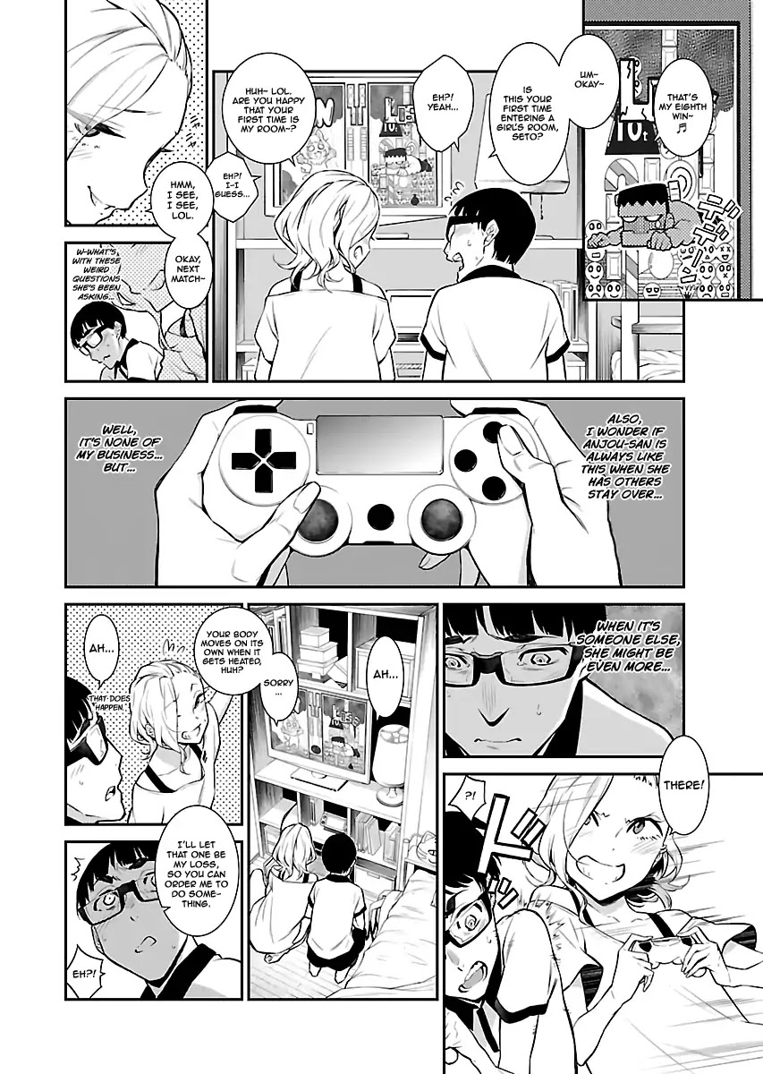 Yancha Gal no Anjou-san Chapter 18 page 8 - Chapter 18: Anjou-san Wants Him to Stay Over