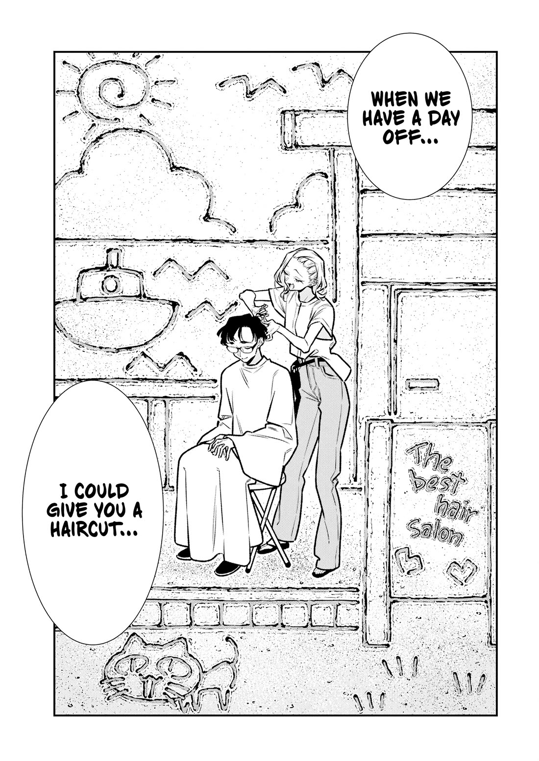 Yancha Gal no Anjou-san Chapter 182 page 7 - Chapter 182: Anjou-san Draws Her Dream