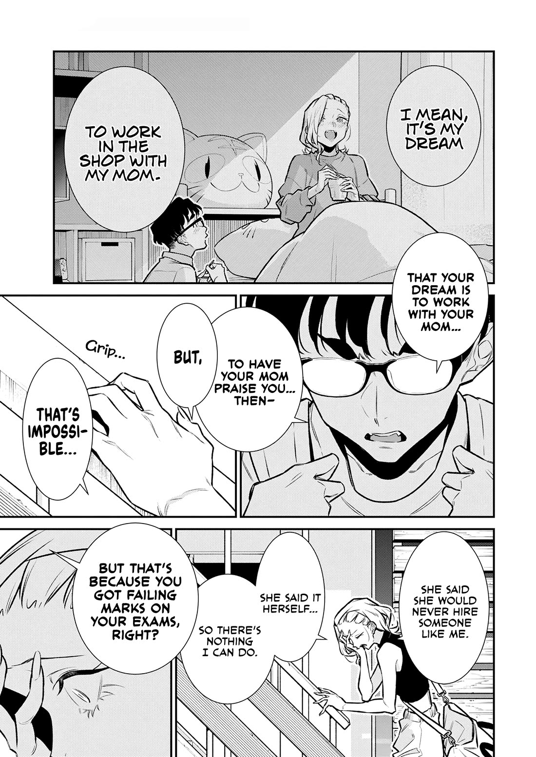 Yancha Gal no Anjou-san Chapter 184 page 3 - Chapter 184: Seto-kun Won't Let Anjou-san Give Up