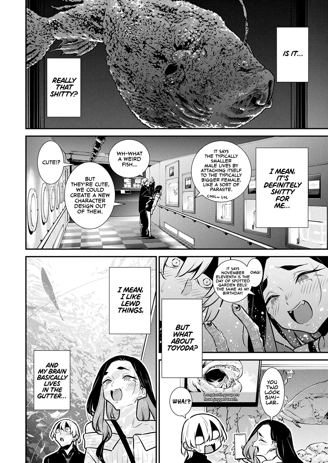 Yancha Gal no Anjou-san Chapter 187 page 8 - Chapter 187: Toyoda-san Wants to Go to the Aquarium
