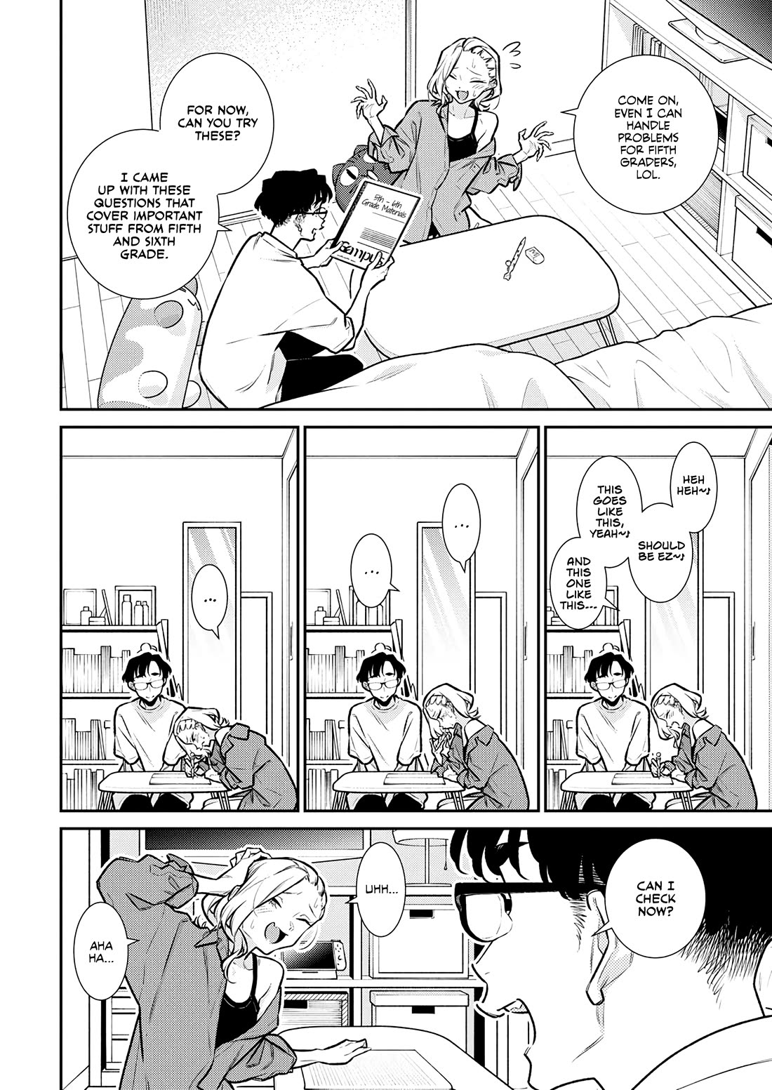 Yancha Gal no Anjou-san Chapter 189 page 2 - Chapter 189: Anjou-san Can Study
