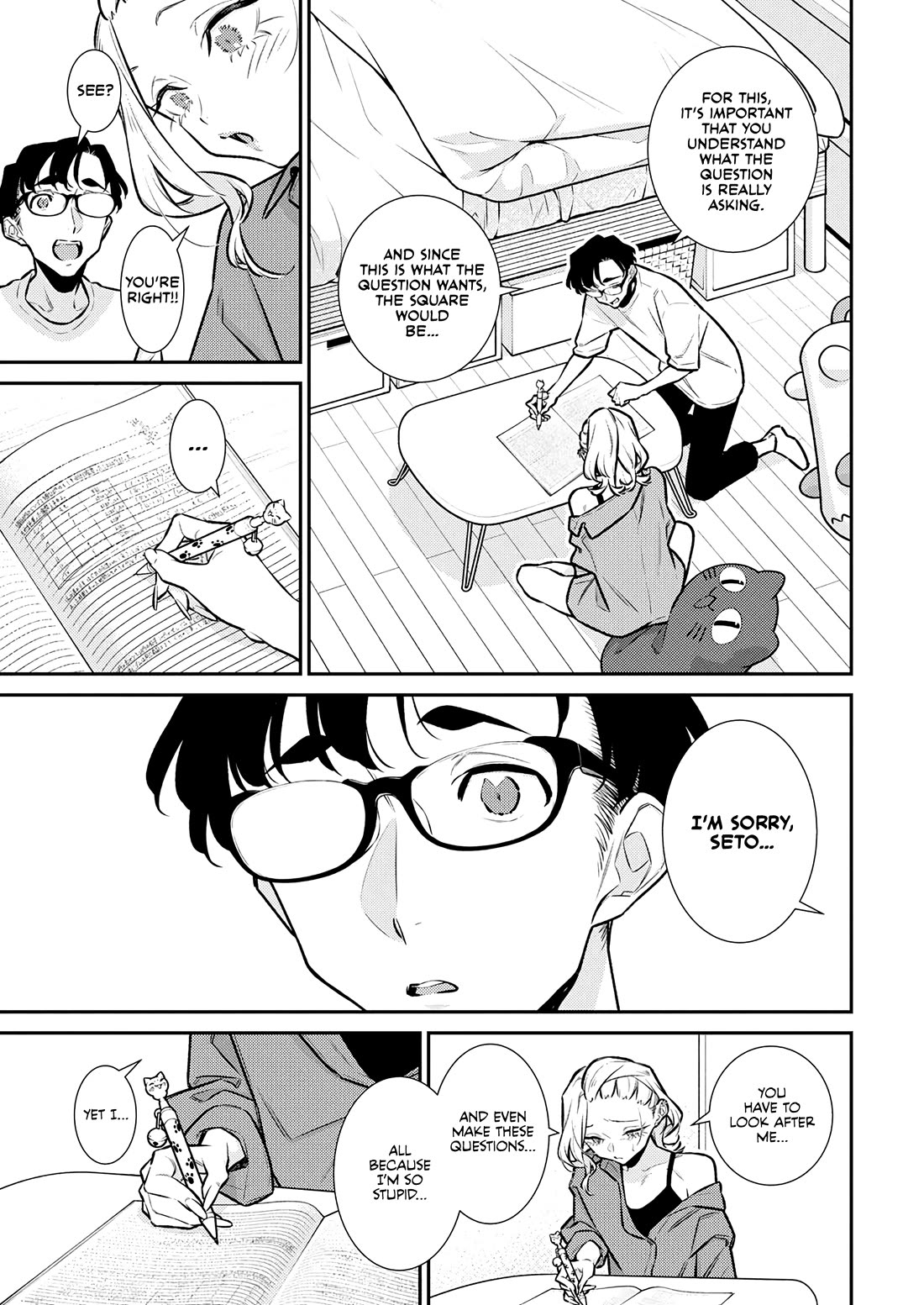 Yancha Gal no Anjou-san Chapter 189 page 3 - Chapter 189: Anjou-san Can Study