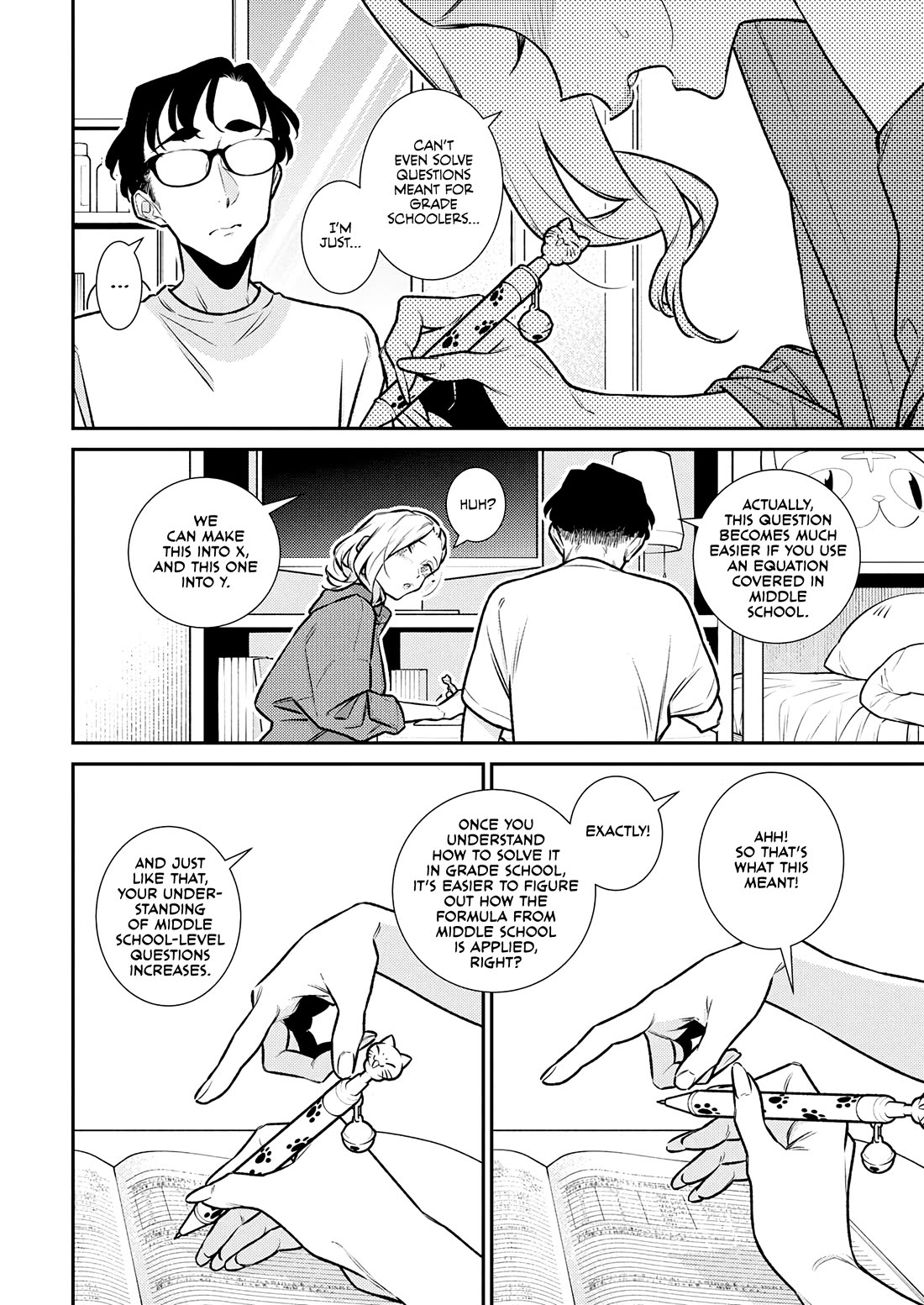 Yancha Gal no Anjou-san Chapter 189 page 4 - Chapter 189: Anjou-san Can Study