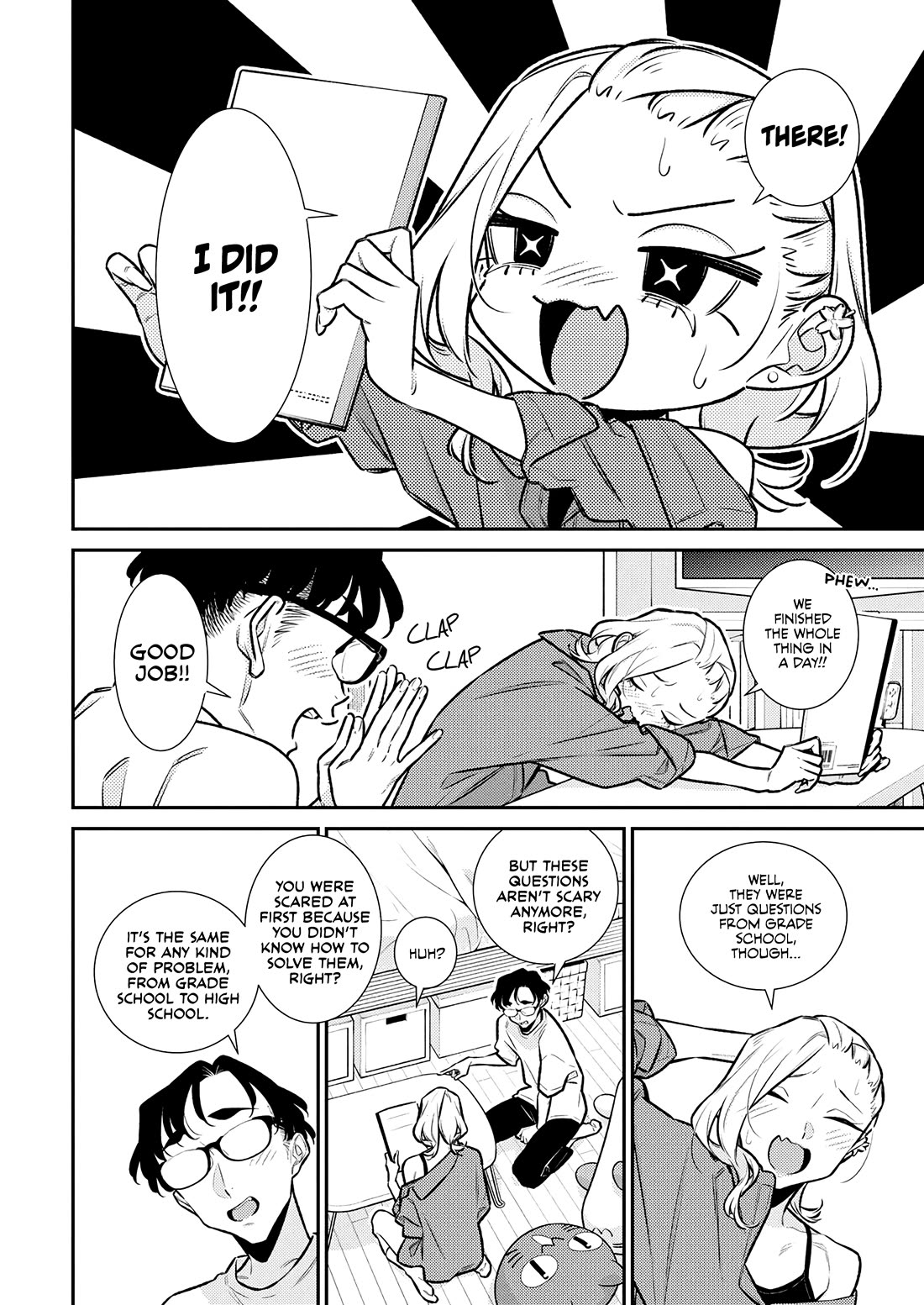 Yancha Gal no Anjou-san Chapter 189 page 6 - Chapter 189: Anjou-san Can Study
