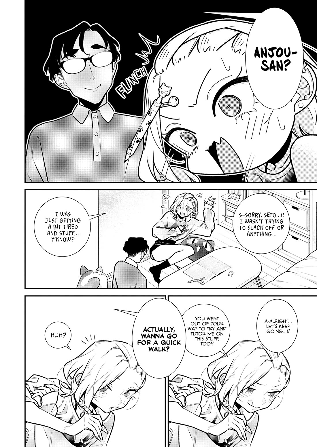 Yancha Gal no Anjou-san Chapter 190 page 4 - Chapter 190: Playing House with Anjou-san