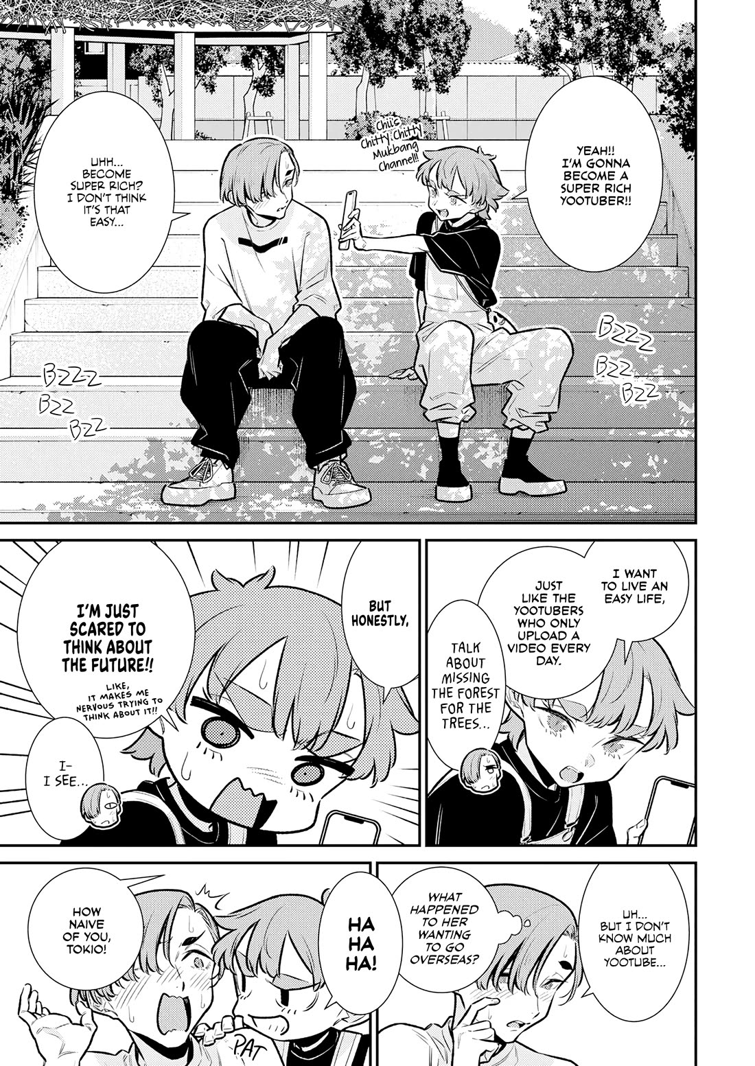 Yancha Gal no Anjou-san Chapter 196 page 3 - Chapter 196: Tokio-kun Knows Chita-san Very Well