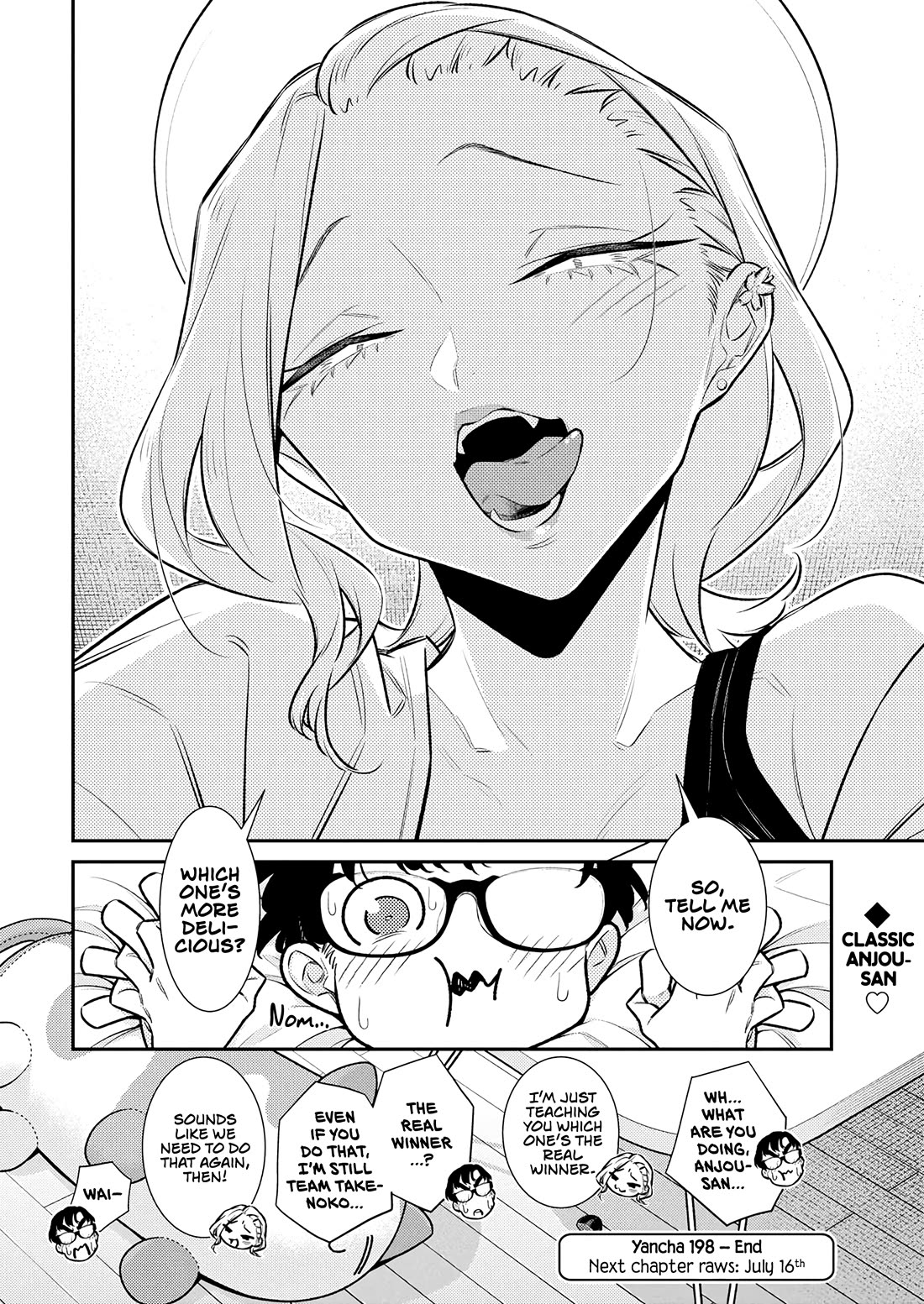 Yancha Gal no Anjou-san Chapter 198 page 14 - Chapter 198: Anjou-san Is Team Kinoko