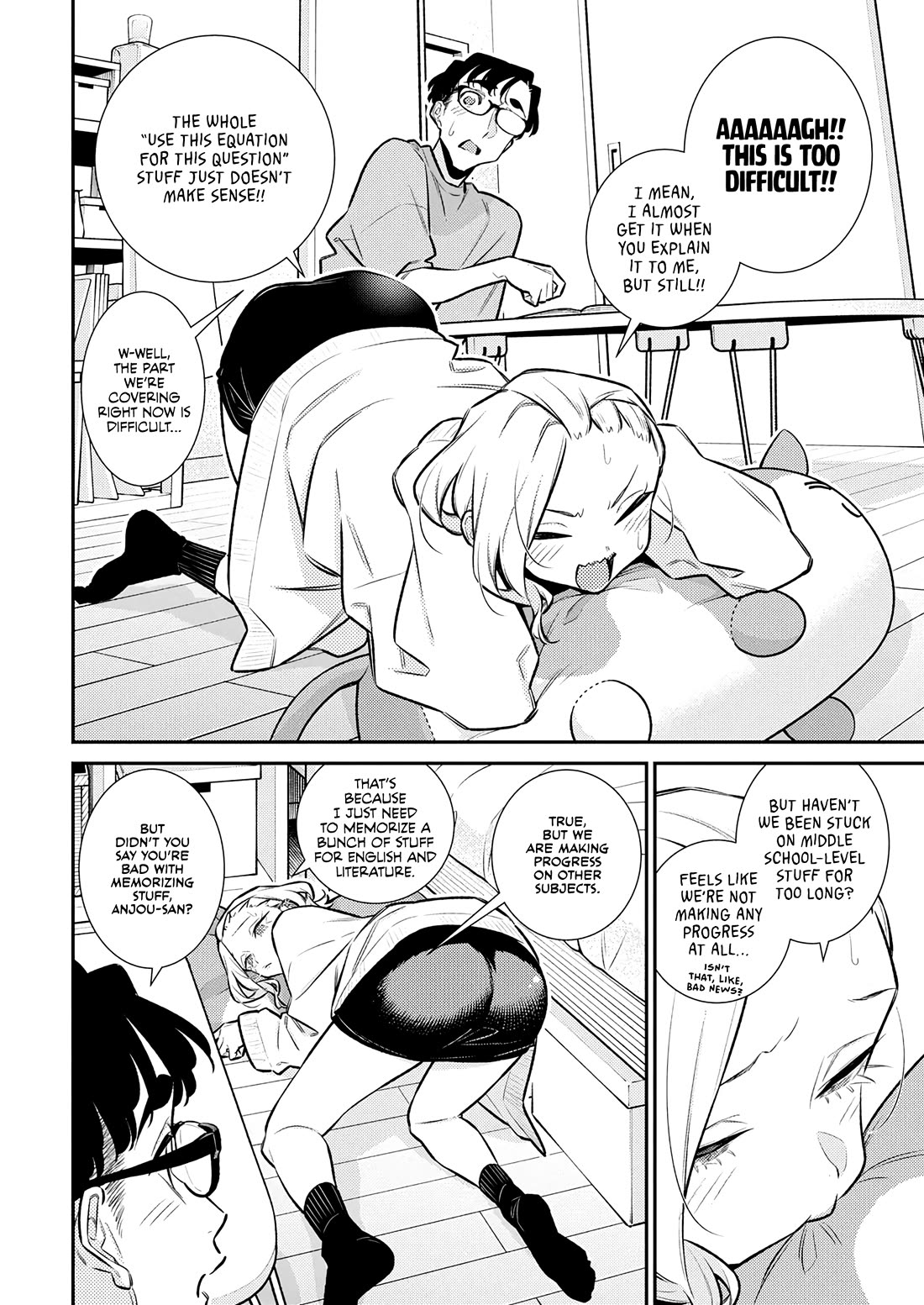 Yancha Gal no Anjou-san Chapter 198 page 4 - Chapter 198: Anjou-san Is Team Kinoko