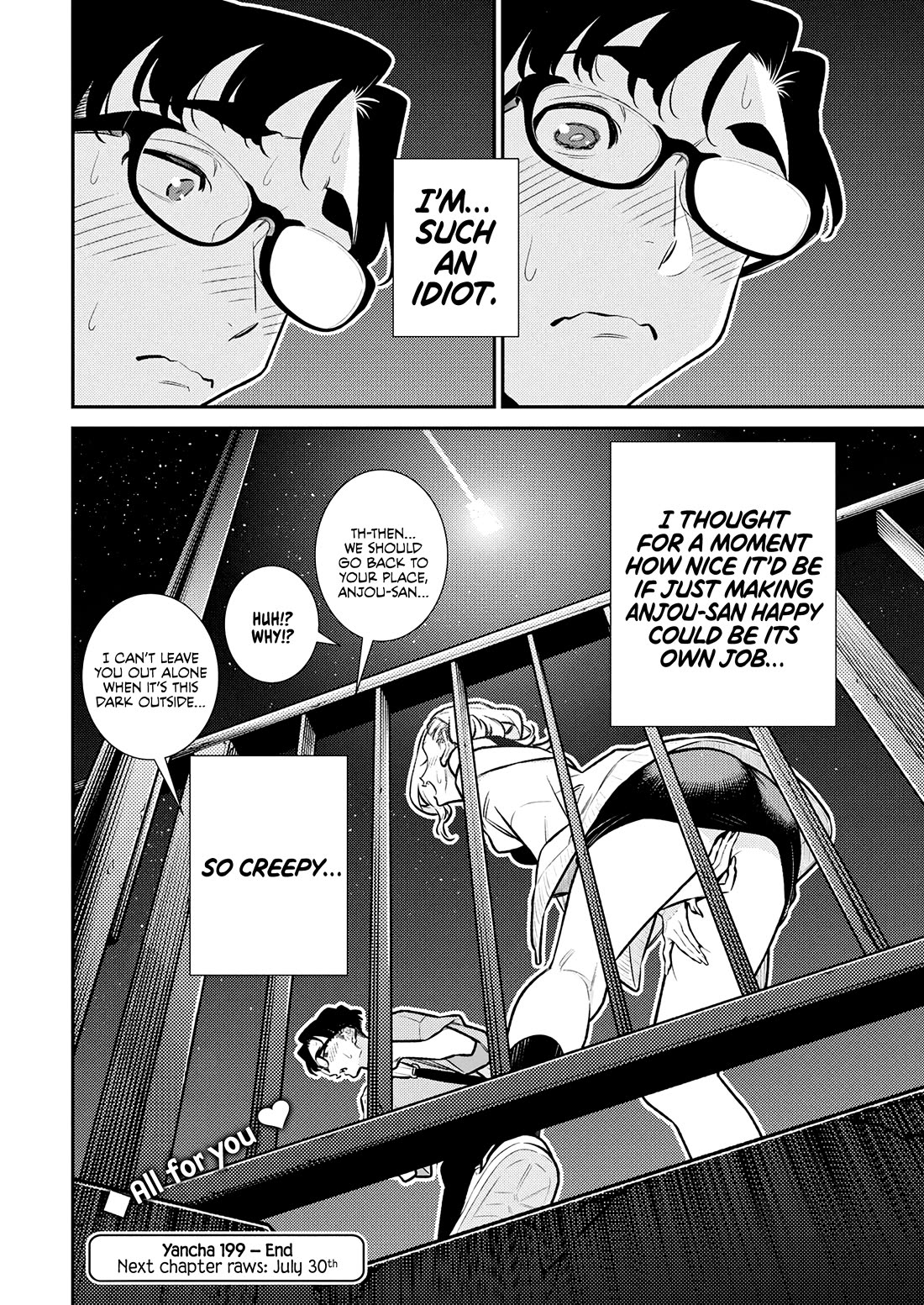 Yancha Gal no Anjou-san Chapter 199 page 11 - Chapter 199: Anjou-san and Sparkling Lights on the Other Side