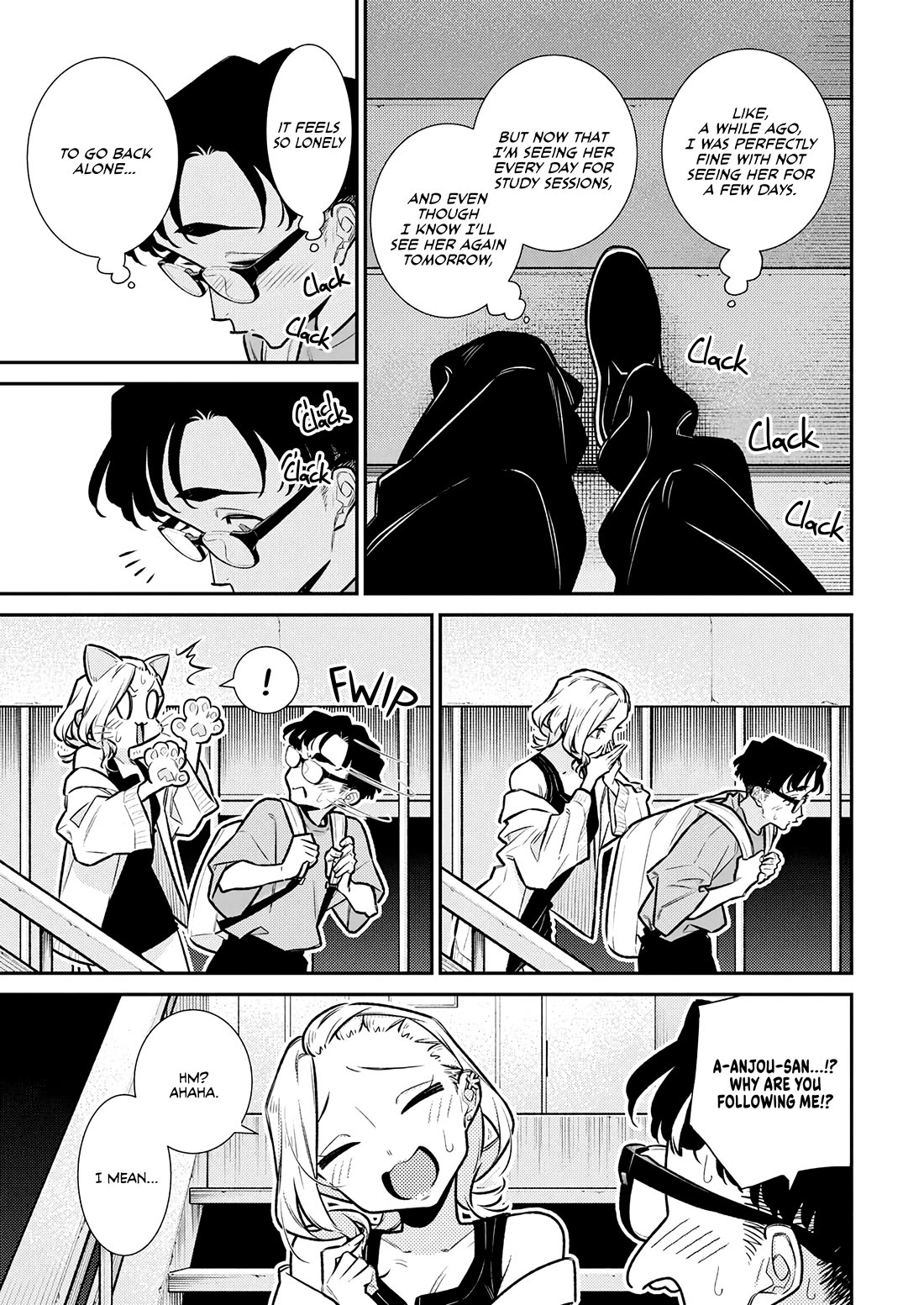 Yancha Gal no Anjou-san Chapter 199 page 3 - Chapter 199: Anjou-san and Sparkling Lights on the Other Side