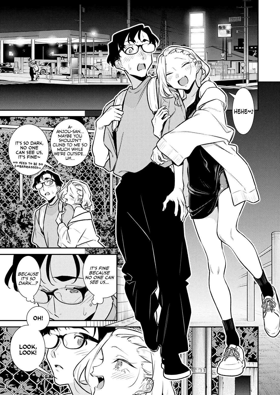 Yancha Gal no Anjou-san Chapter 199 page 5 - Chapter 199: Anjou-san and Sparkling Lights on the Other Side