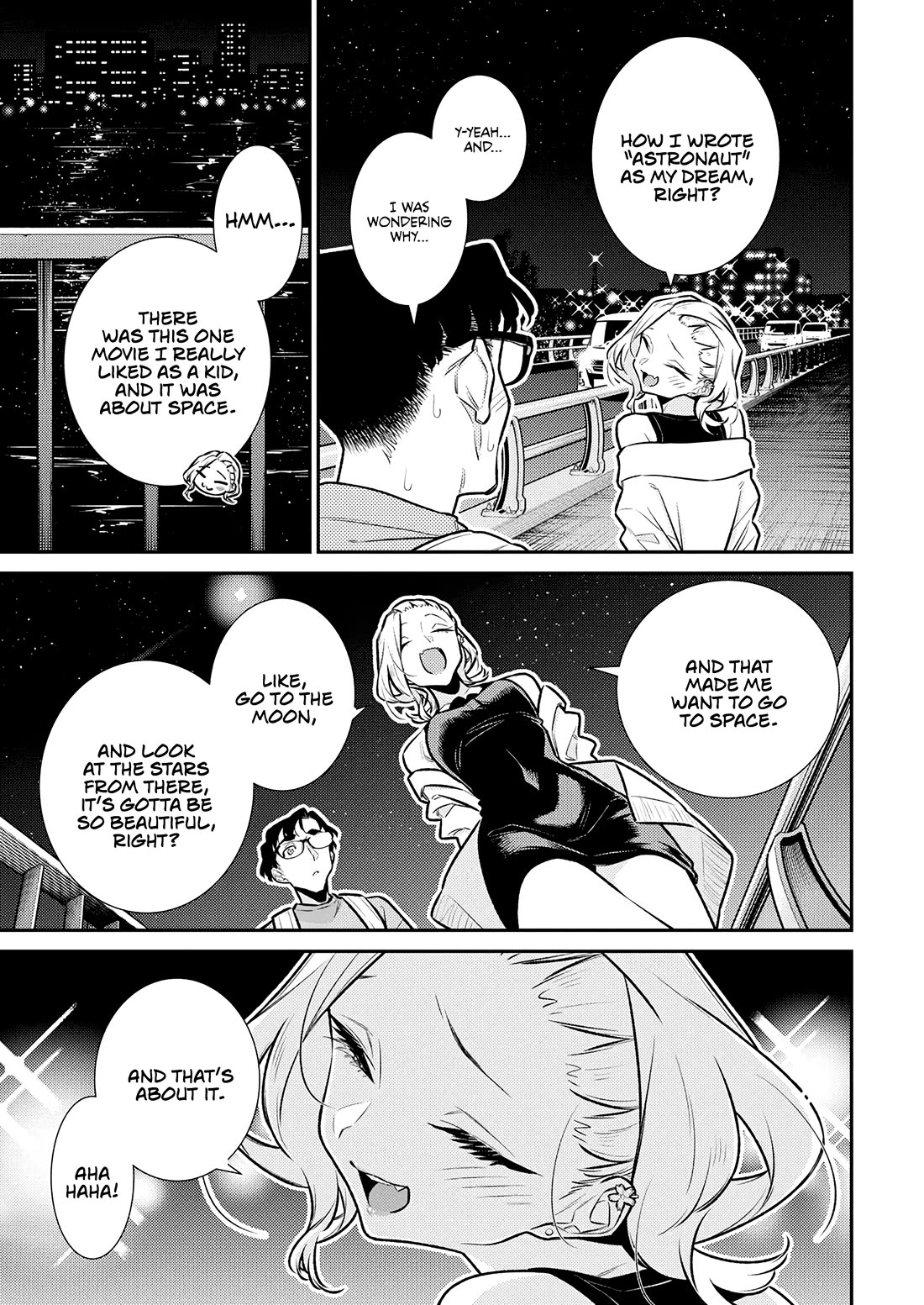 Yancha Gal no Anjou-san Chapter 199 page 7 - Chapter 199: Anjou-san and Sparkling Lights on the Other Side