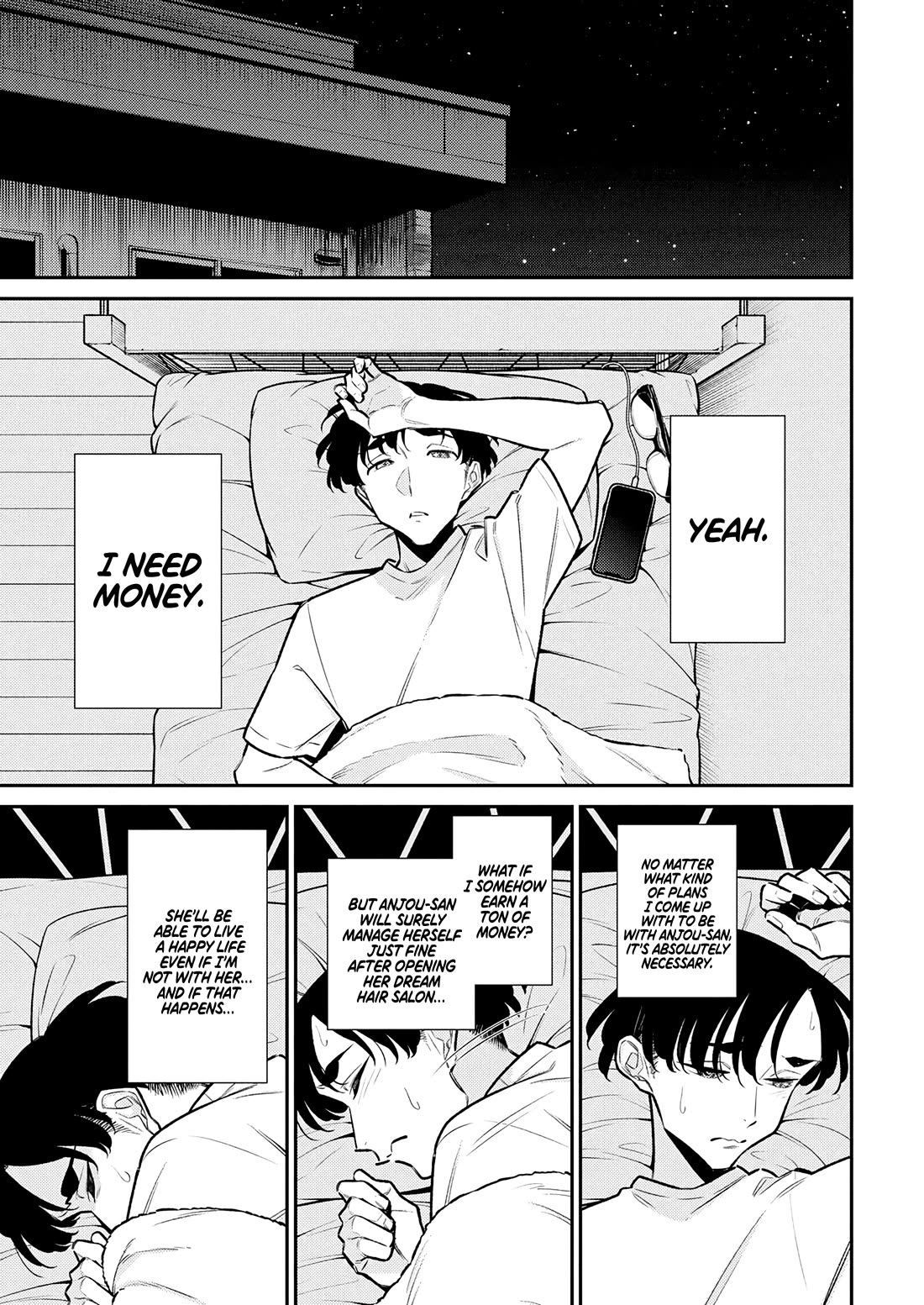Yancha Gal no Anjou-san Chapter 200 page 1 - Chapter 200: Anjou-san Wants to Go to the Planetarium