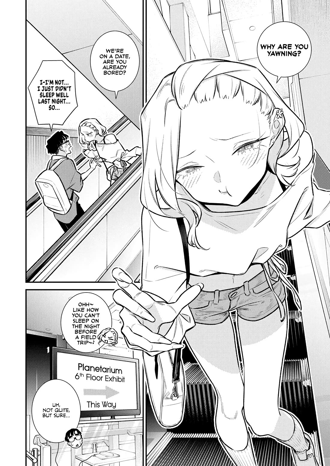 Yancha Gal no Anjou-san Chapter 200 page 4 - Chapter 200: Anjou-san Wants to Go to the Planetarium