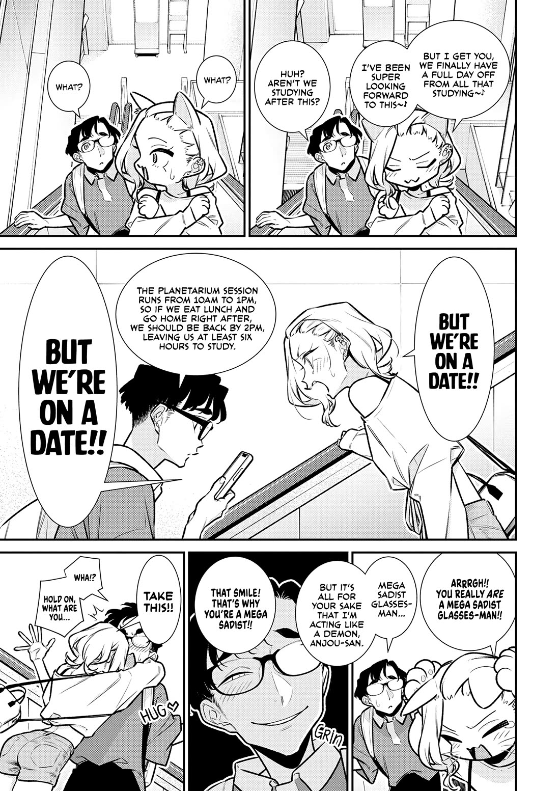 Yancha Gal no Anjou-san Chapter 200 page 5 - Chapter 200: Anjou-san Wants to Go to the Planetarium