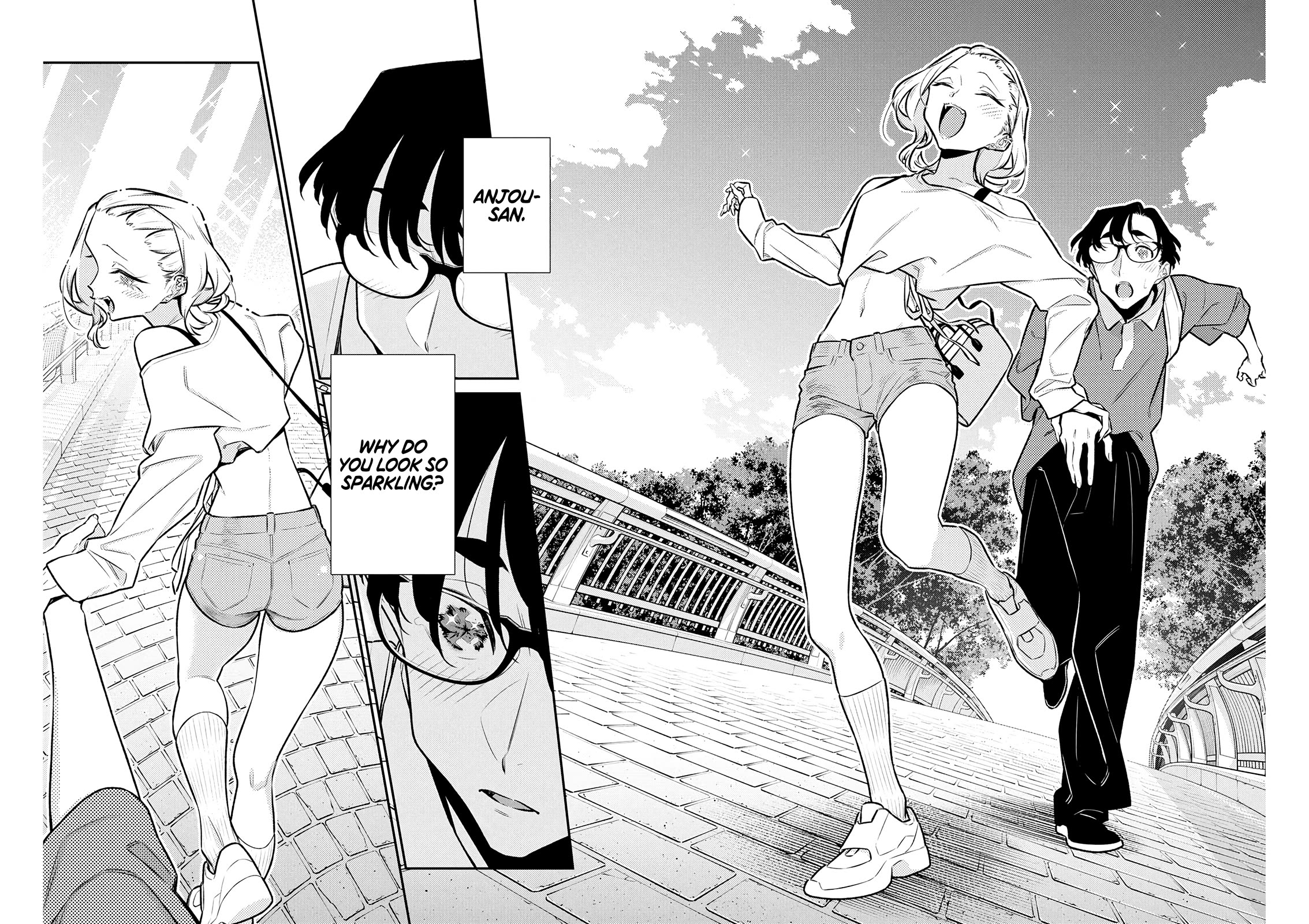 Yancha Gal no Anjou-san Chapter 201 page 19 - Chapter 201: Seto-kun's Sparkling Lights on the Other Side