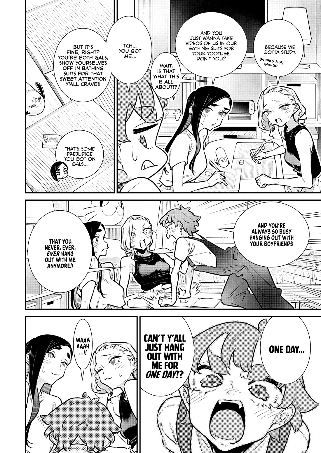 Yancha Gal no Anjou-san Chapter 202 page 2 - Chapter 202: Chita-san Wants to Hang Out at a Night Pool