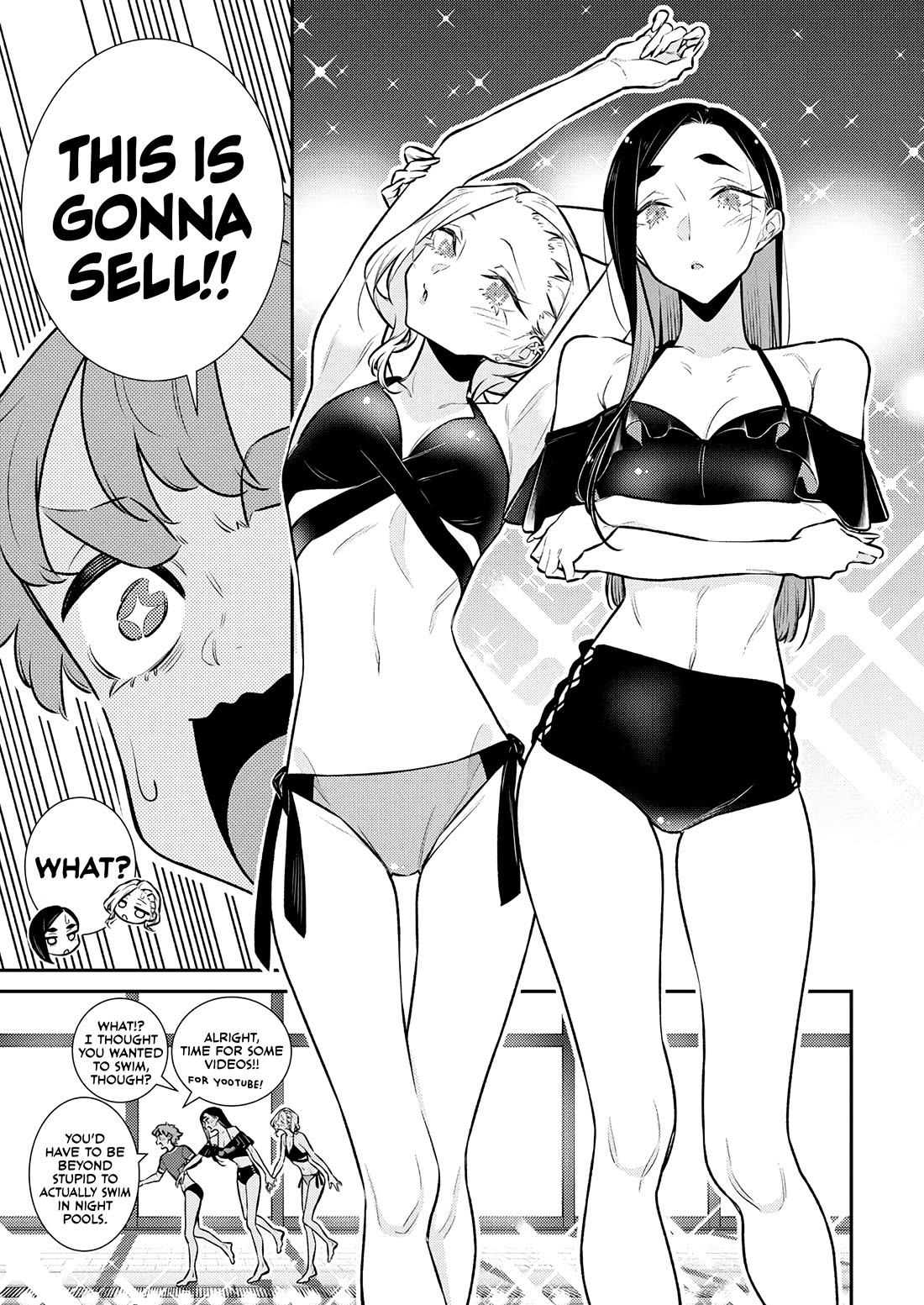 Yancha Gal no Anjou-san Chapter 202 page 5 - Chapter 202: Chita-san Wants to Hang Out at a Night Pool