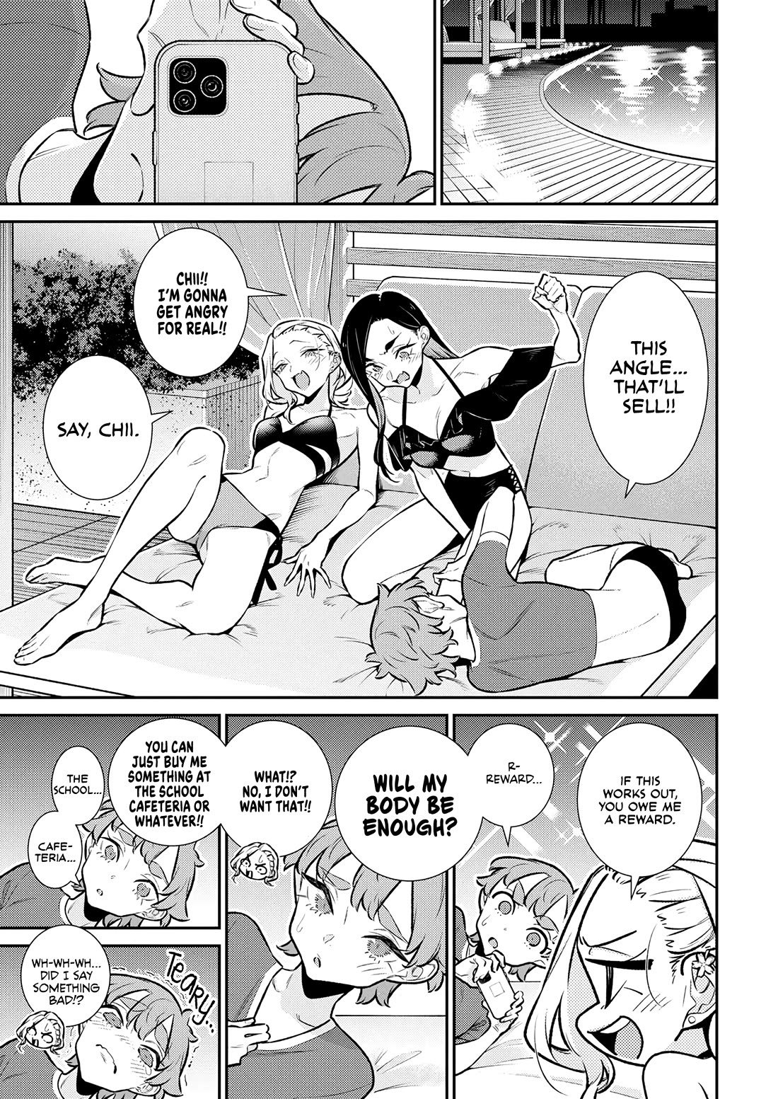 Yancha Gal no Anjou-san Chapter 202 page 8 - Chapter 202: Chita-san Wants to Hang Out at a Night Pool