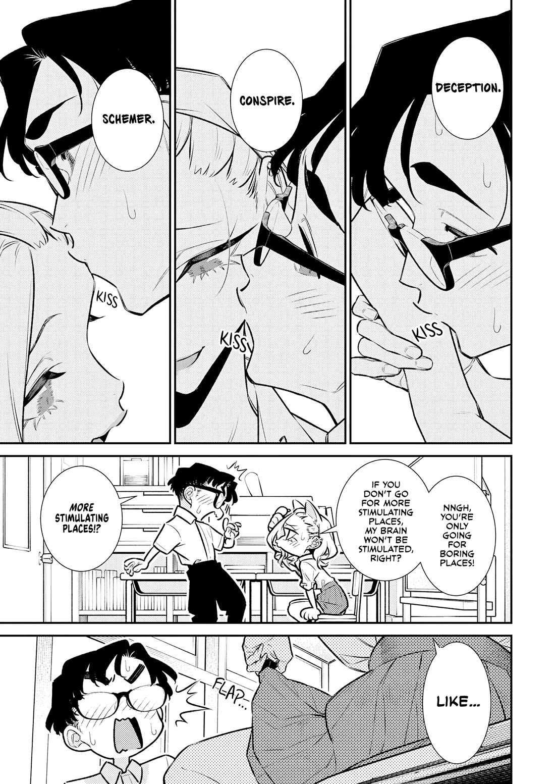 Yancha Gal no Anjou-san Chapter 203 page 10 - Chapter 203: Anjou-san Can't Go Home Until She Memorises All Kanji