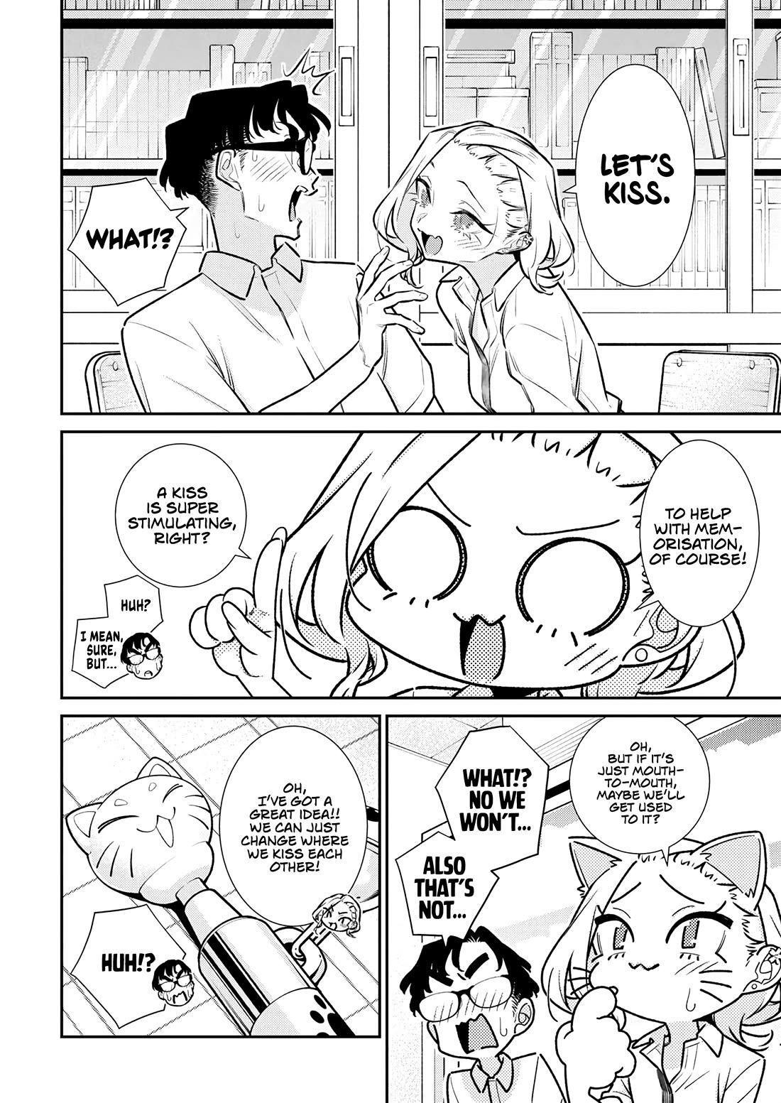 Yancha Gal no Anjou-san Chapter 203 page 7 - Chapter 203: Anjou-san Can't Go Home Until She Memorises All Kanji
