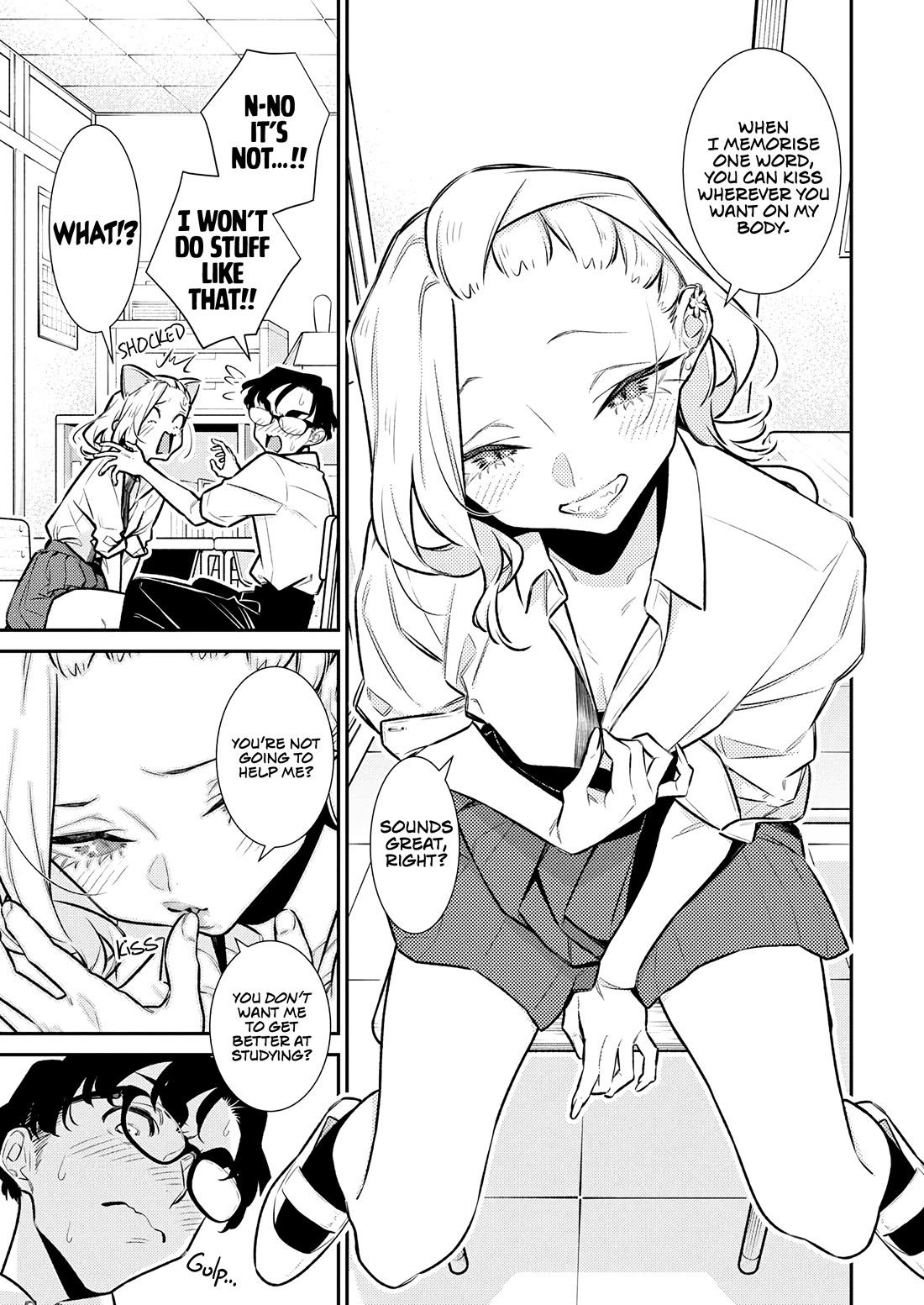 Yancha Gal no Anjou-san Chapter 203 page 8 - Chapter 203: Anjou-san Can't Go Home Until She Memorises All Kanji