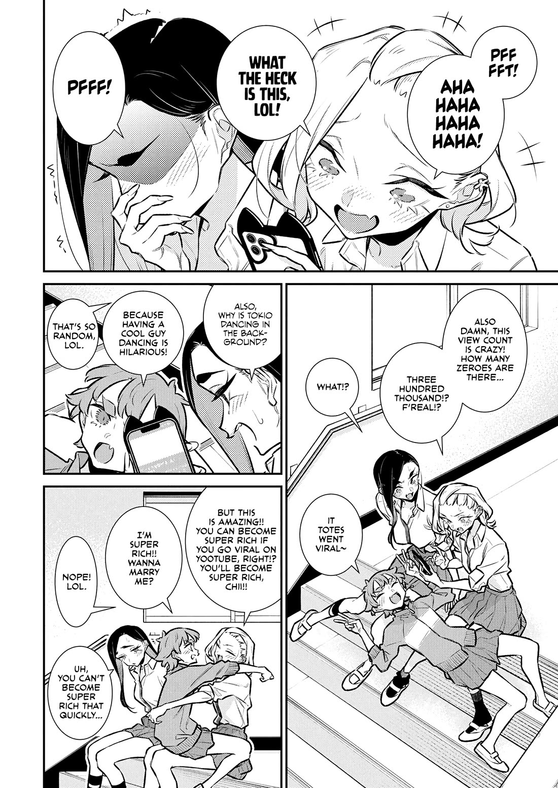 Yancha Gal no Anjou-san Chapter 204 page 4 - Chapter 204: Chita-san's Video Went Viral