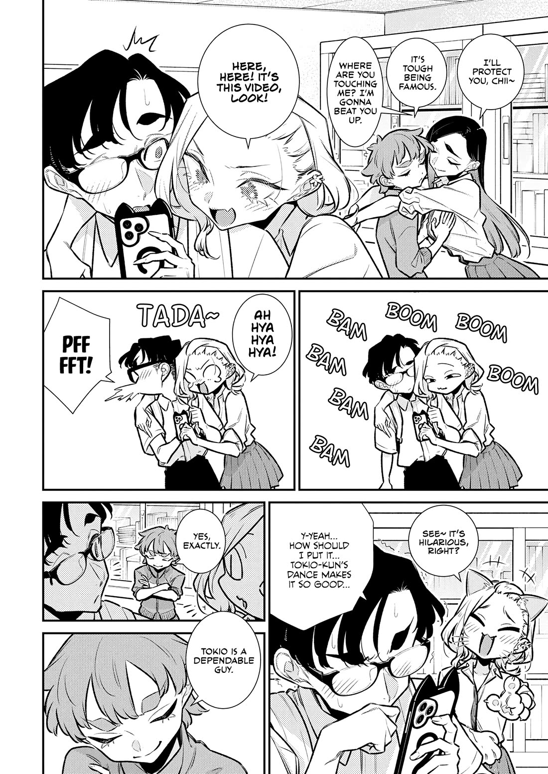 Yancha Gal no Anjou-san Chapter 204 page 8 - Chapter 204: Chita-san's Video Went Viral