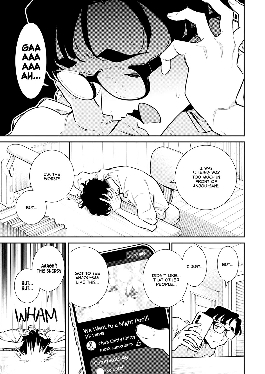 Yancha Gal no Anjou-san Chapter 205 page 5 - Chapter 205: Anjou-san and Seto-kun's Awkward Relationship