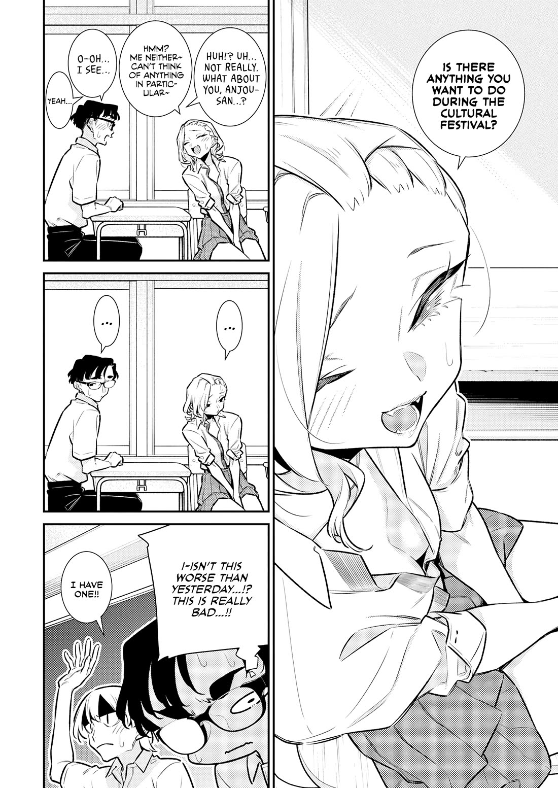 Yancha Gal no Anjou-san Chapter 205 page 8 - Chapter 205: Anjou-san and Seto-kun's Awkward Relationship