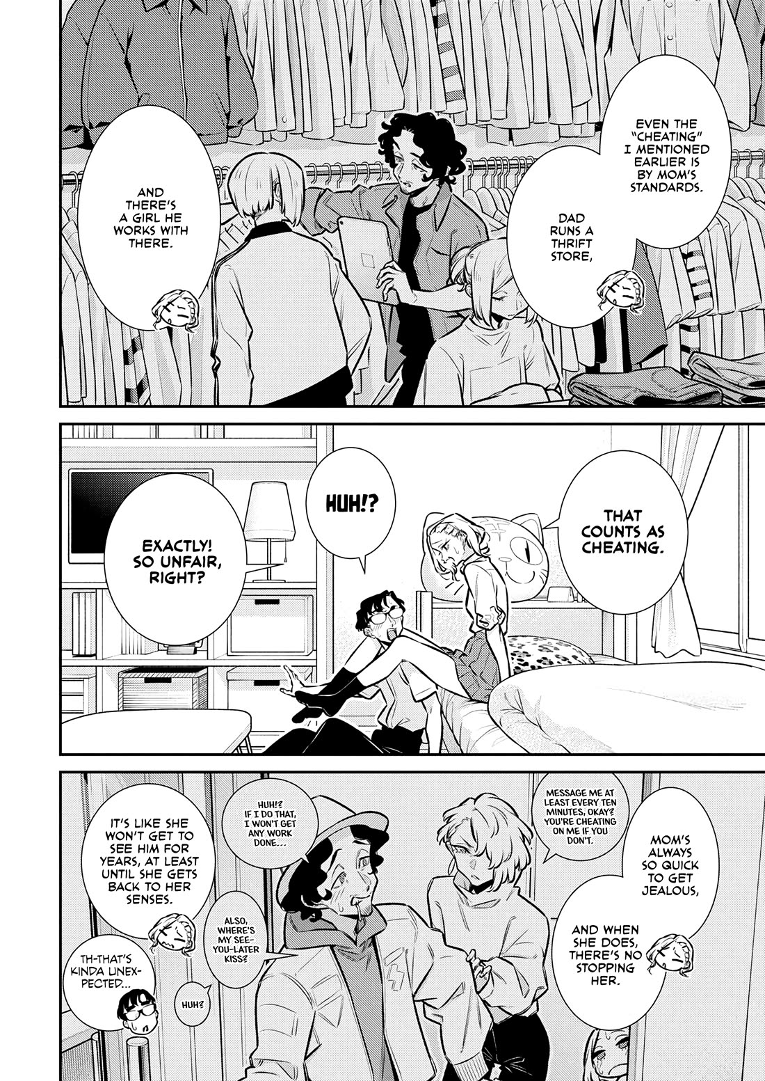 Yancha Gal no Anjou-san Chapter 206 page 10 - Chapter 206: Dad's Way of Apologising