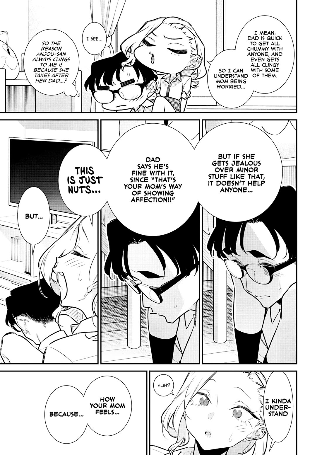 Yancha Gal no Anjou-san Chapter 206 page 11 - Chapter 206: Dad's Way of Apologising