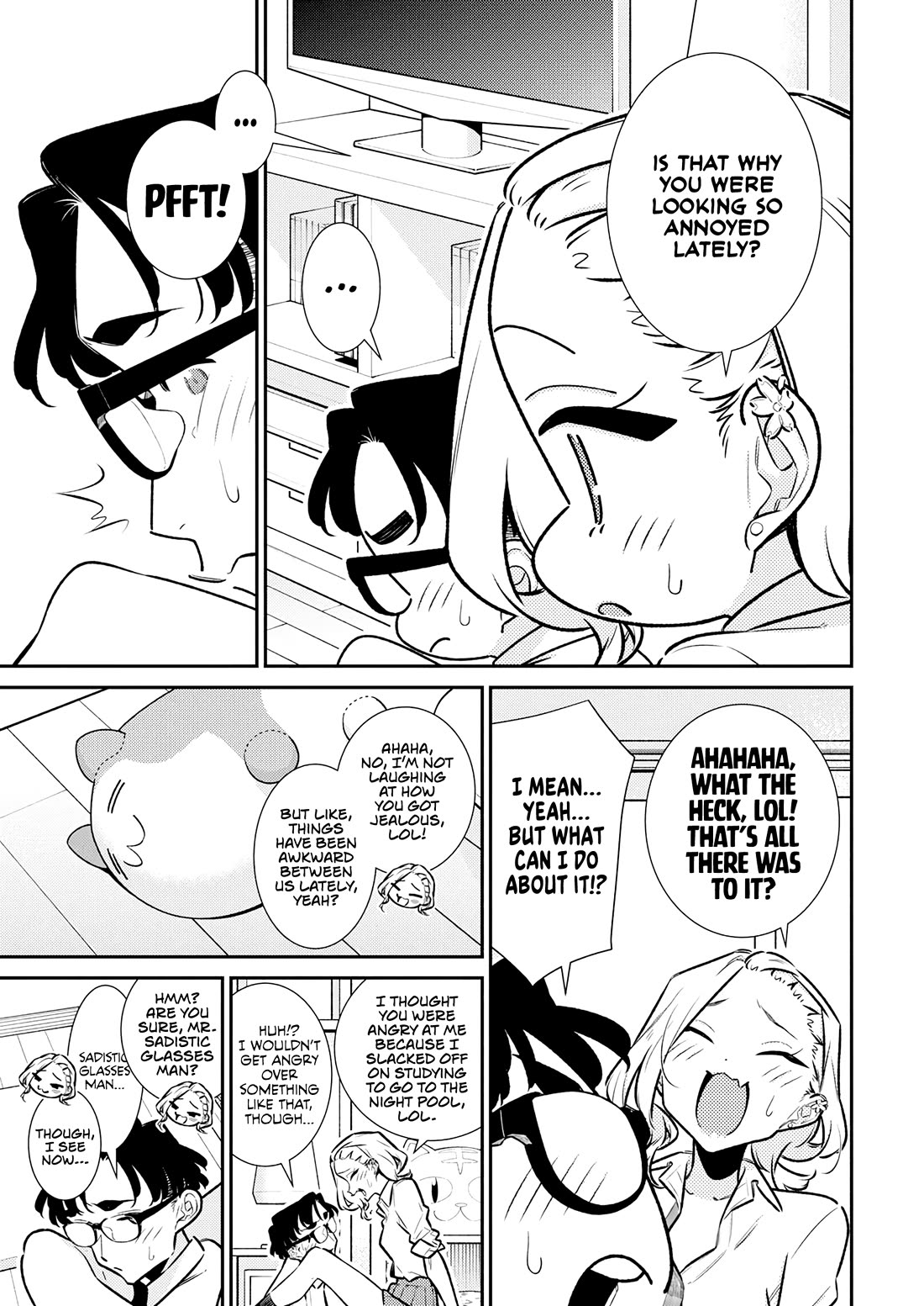 Yancha Gal no Anjou-san Chapter 207 page 3 - Chapter 207: Anjou-san Wants Him to Be Jealous