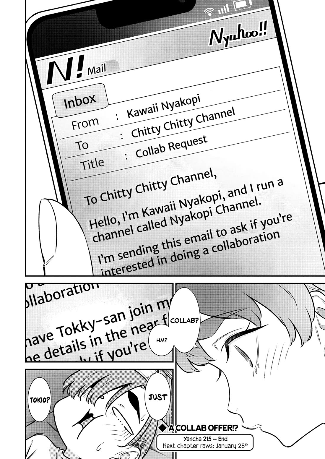 Yancha Gal no Anjou-san Chapter 215 page 14 - Chapter 215: Chita-san Wants to Make a Cooking Video