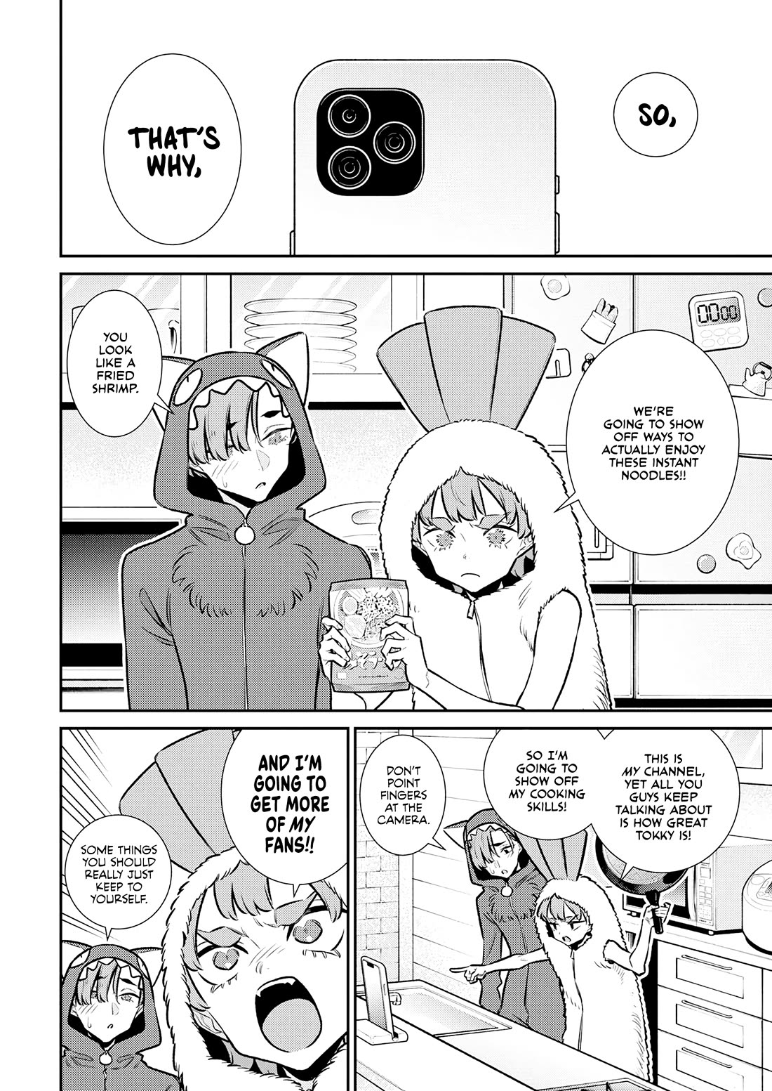 Yancha Gal no Anjou-san Chapter 215 page 6 - Chapter 215: Chita-san Wants to Make a Cooking Video