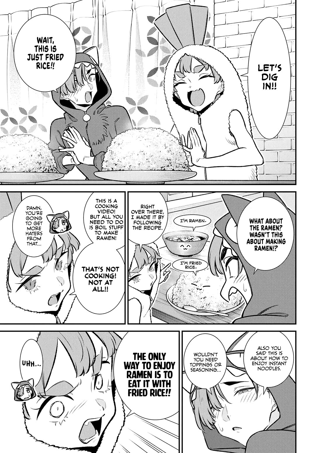 Yancha Gal no Anjou-san Chapter 215 page 9 - Chapter 215: Chita-san Wants to Make a Cooking Video