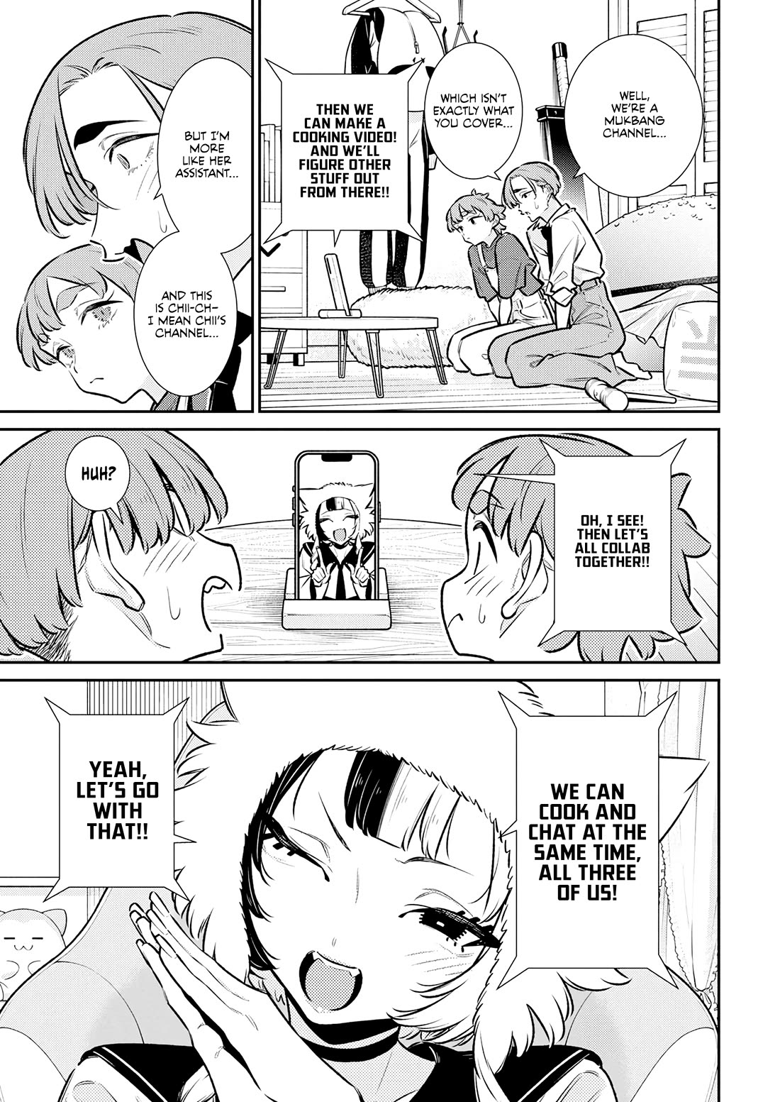 Yancha Gal no Anjou-san Chapter 216 page 7 - Chapter 216: Tokio-kun Doesn't Want to Collab