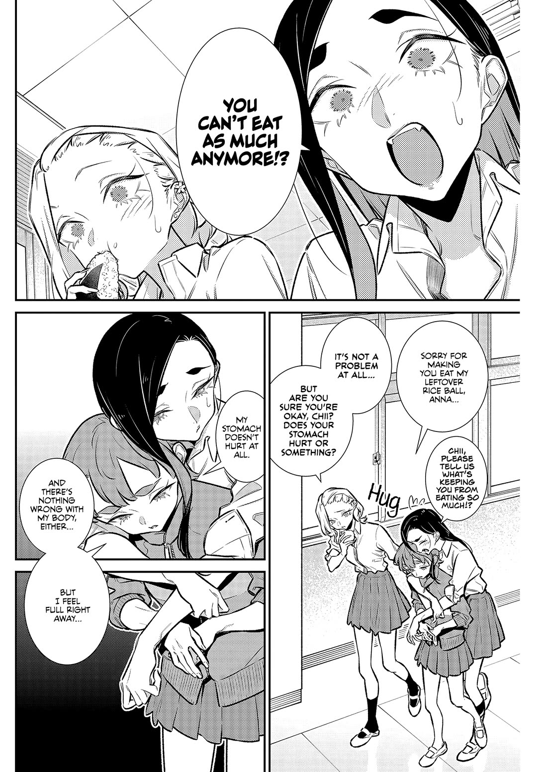 Yancha Gal no Anjou-san Chapter 217 page 2 - Chapter 217: Chita-san Can't Eat as Much as She Used To