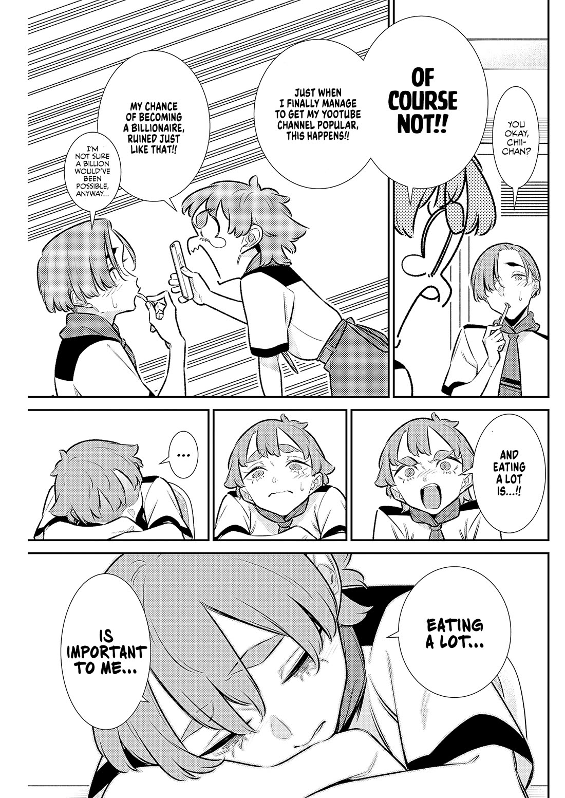 Yancha Gal no Anjou-san Chapter 217 page 5 - Chapter 217: Chita-san Can't Eat as Much as She Used To