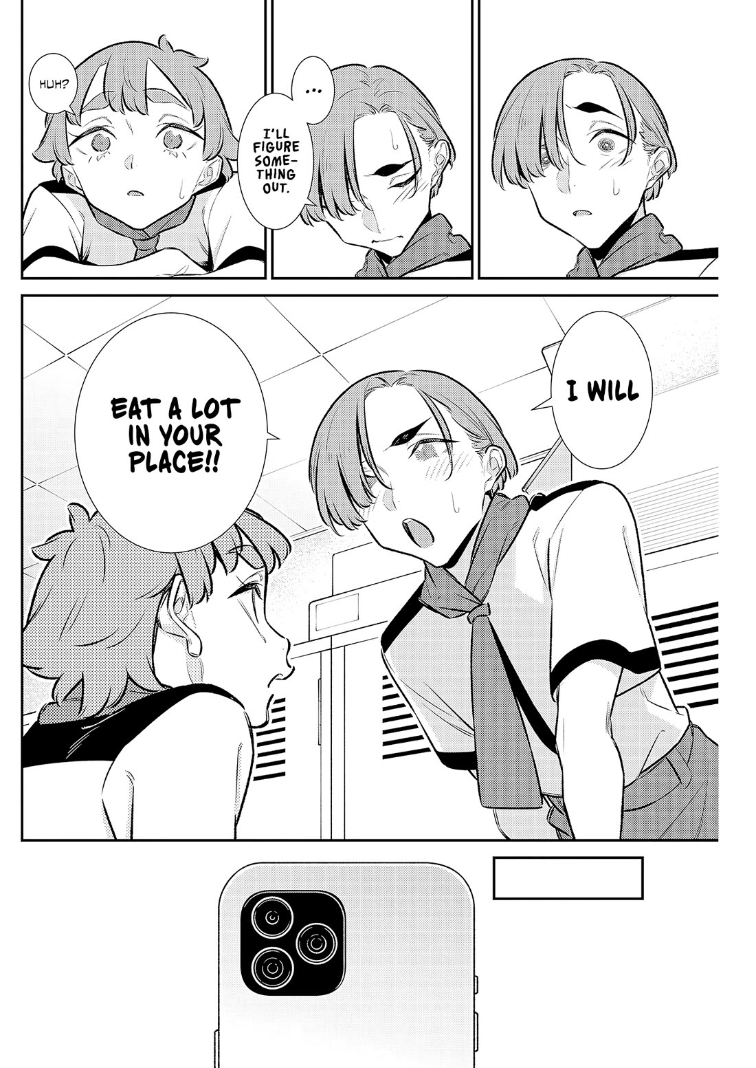 Yancha Gal no Anjou-san Chapter 217 page 6 - Chapter 217: Chita-san Can't Eat as Much as She Used To
