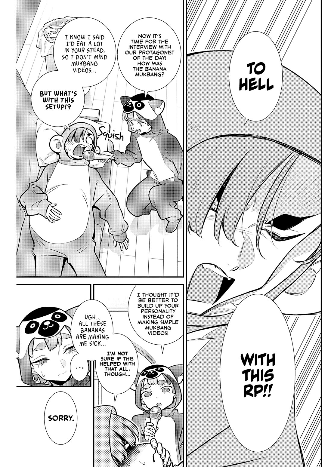 Yancha Gal no Anjou-san Chapter 217 page 9 - Chapter 217: Chita-san Can't Eat as Much as She Used To