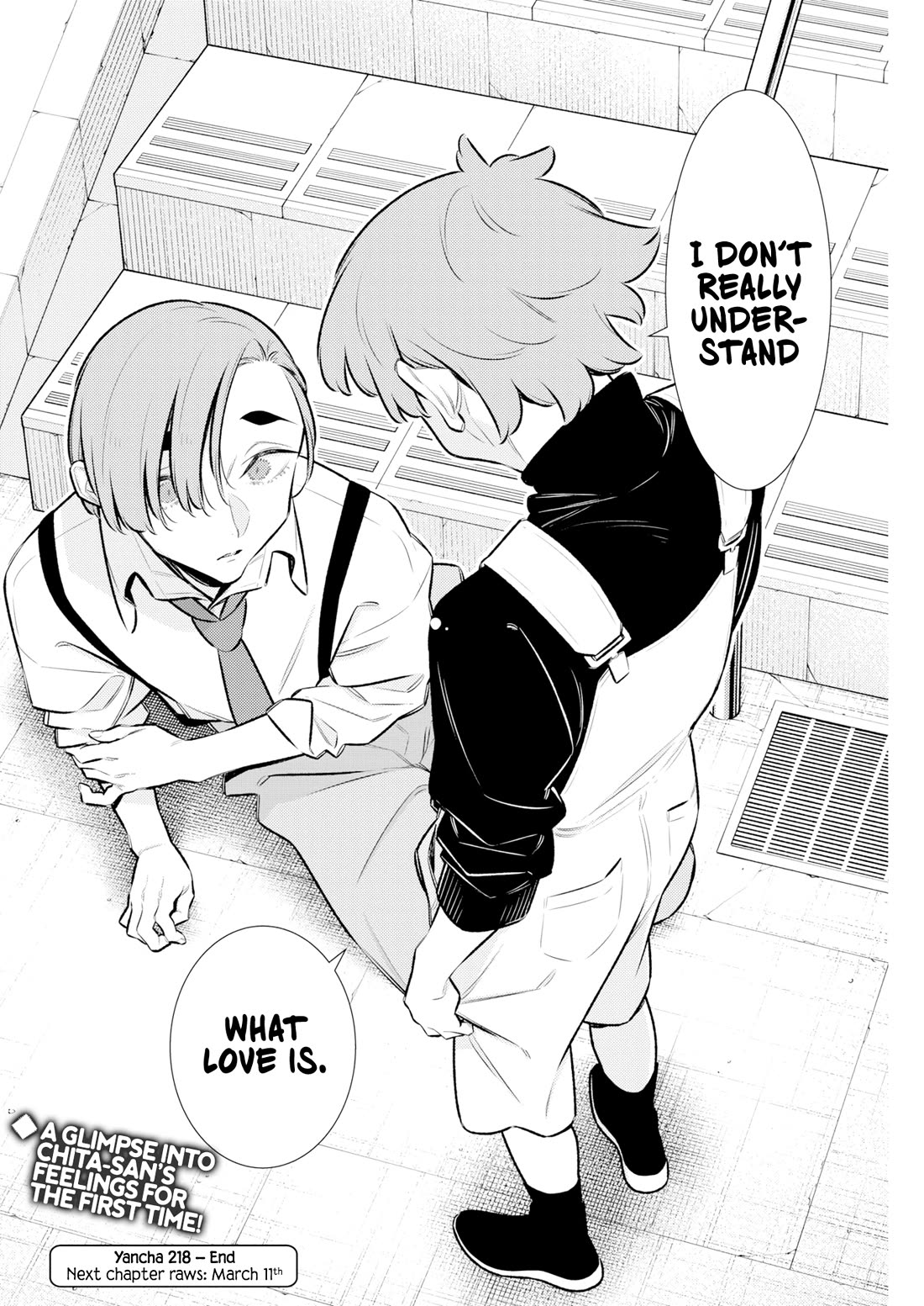 Yancha Gal no Anjou-san Chapter 218 page 12 - Chapter 218: Chita-san Doesn't Understand