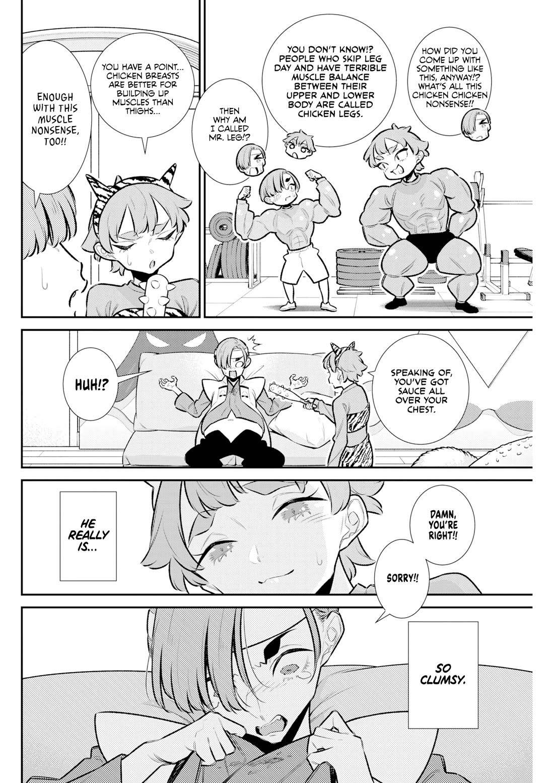 Yancha Gal no Anjou-san Chapter 218 page 4 - Chapter 218: Chita-san Doesn't Understand