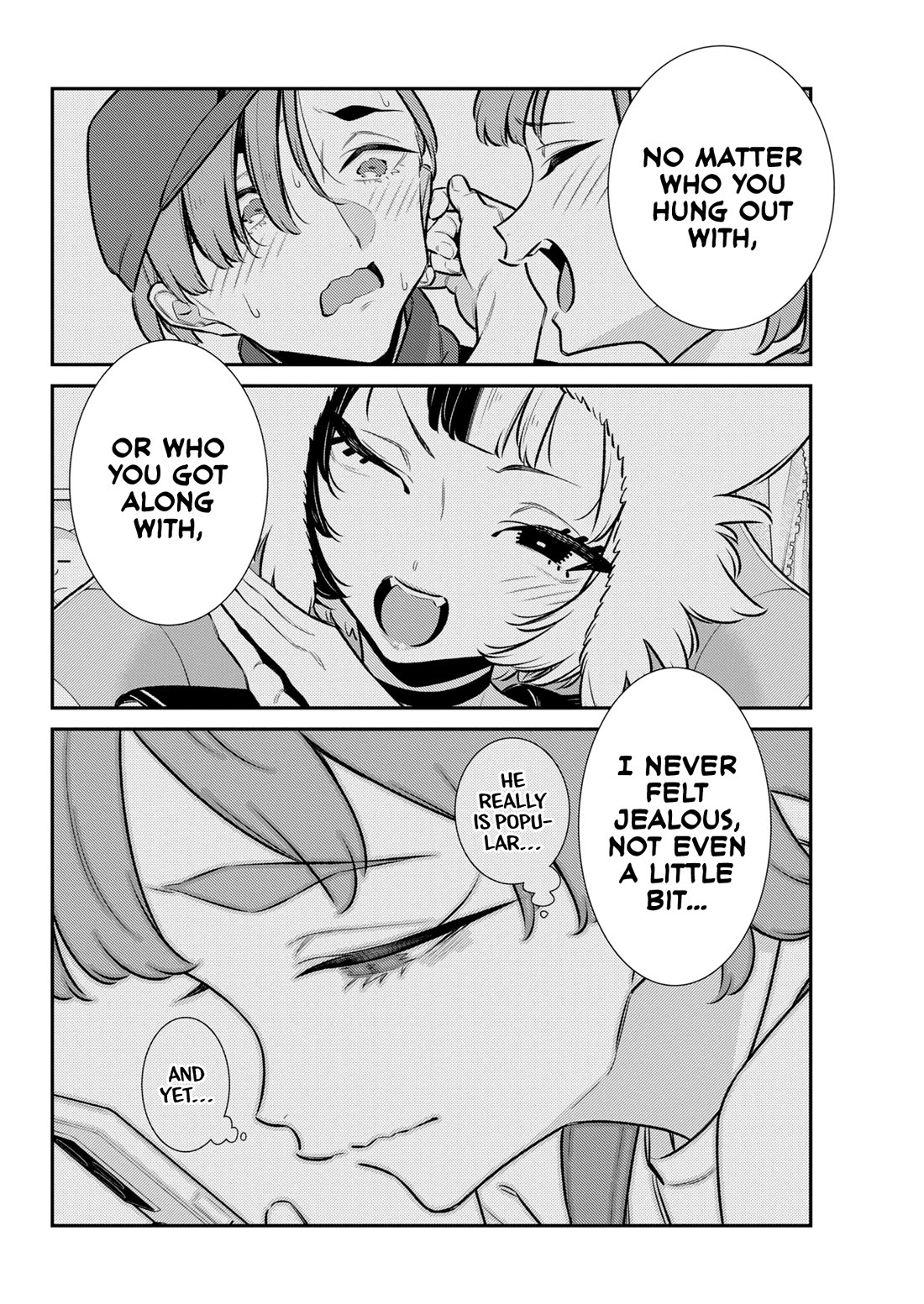 Yancha Gal no Anjou-san Chapter 219 page 6 - Chapter 219: Chita-san Won't Hold Hands