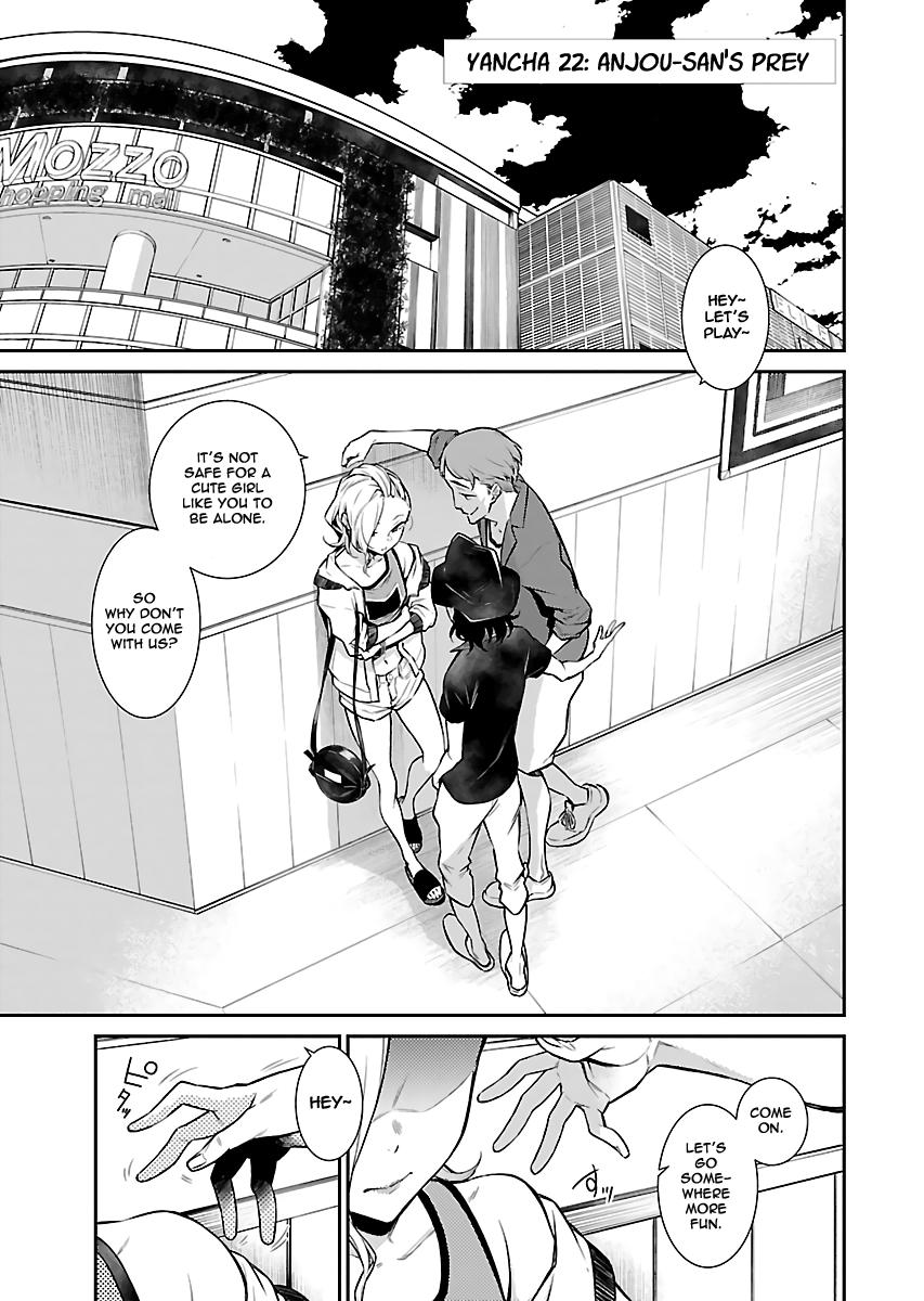 Yancha Gal no Anjou-san Chapter 22 page 1 - Chapter 22: Anjou-san's Prey