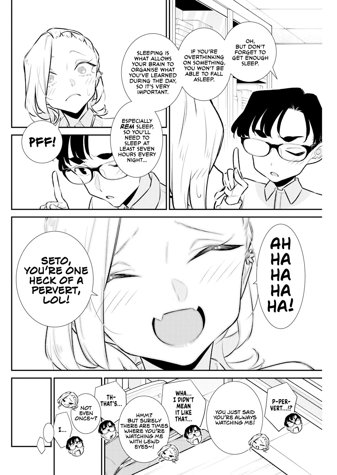 Yancha Gal no Anjou-san Chapter 220 page 8 - Chapter 220: The Anjou-san That Seto-kun Knows