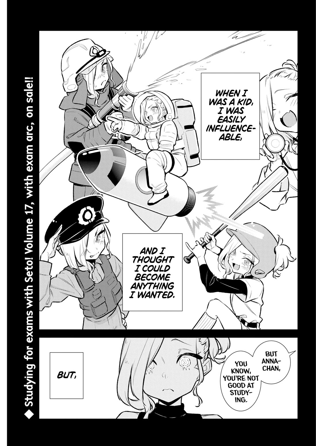 Yancha Gal no Anjou-san Chapter 224 page 1 - Chapter 224: Anna-chan Can't Study