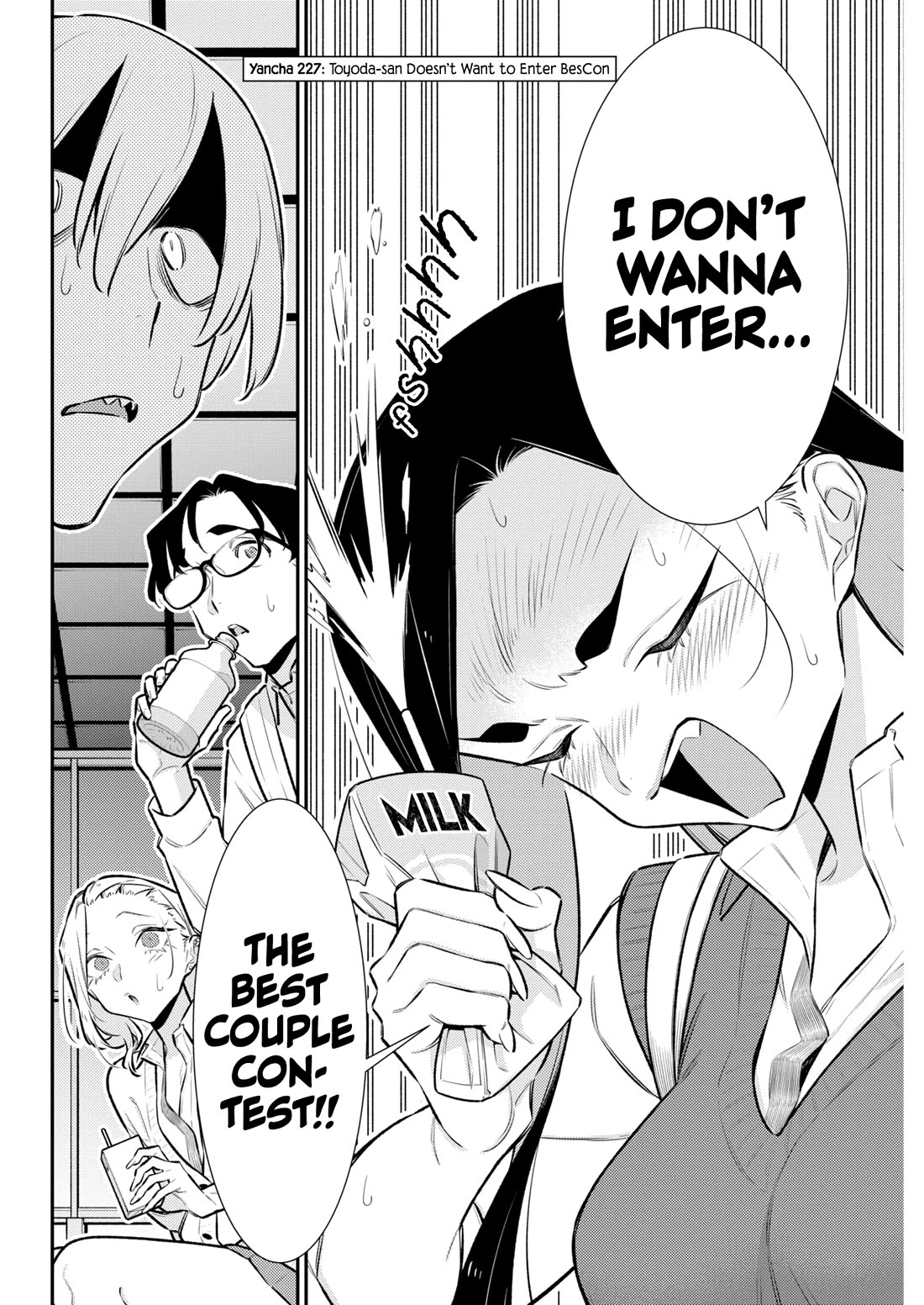 Yancha Gal no Anjou-san Chapter 227 page 2 - Chapter 227: Toyoda-san Doesn't Want to Enter BesCon