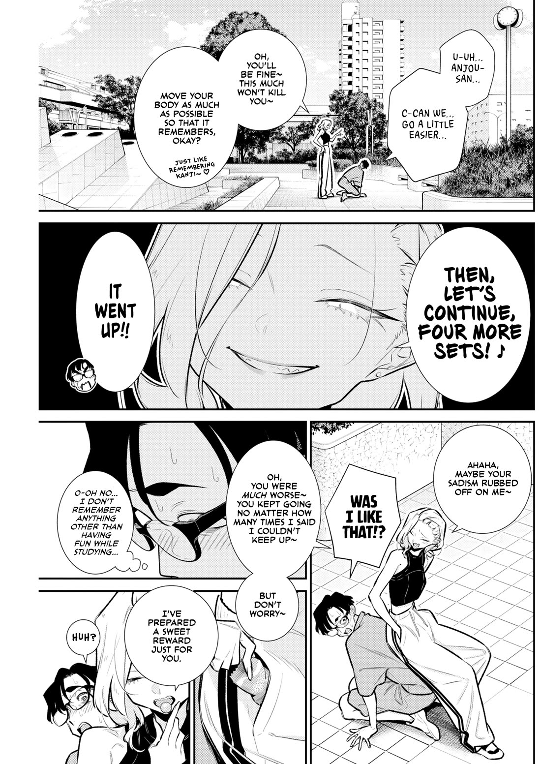Yancha Gal no Anjou-san Chapter 229 page 3 - Chapter 229: Anjou-san's Intense but Pleasurable Special Training